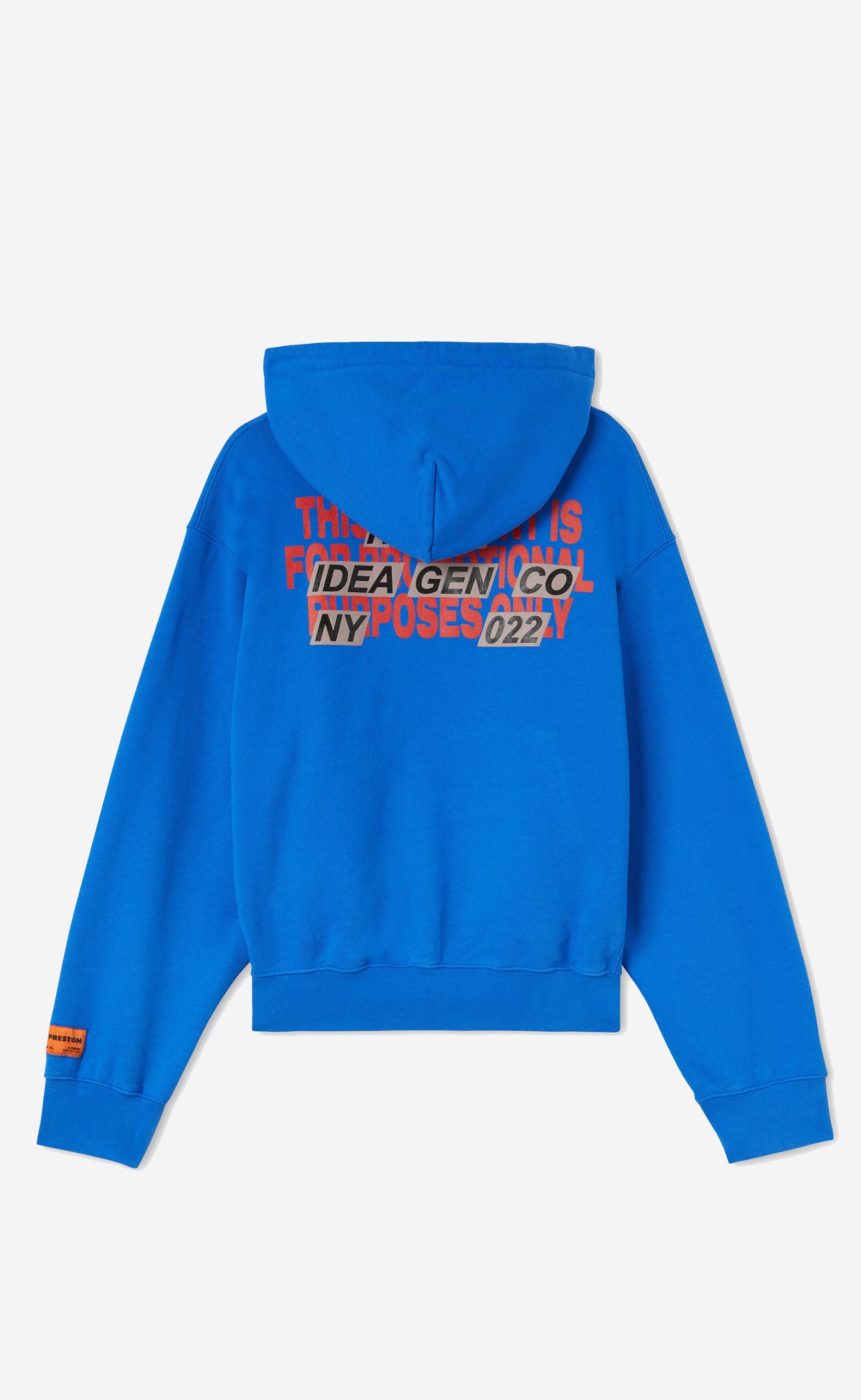 HP PROMO ONLY HOODIE BLUE RED