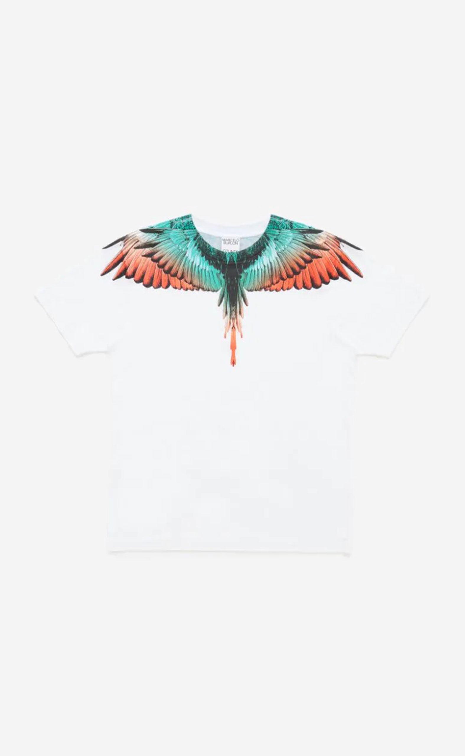 ICON WINGS REGULAR T-SHIRT WHITE ORANGE