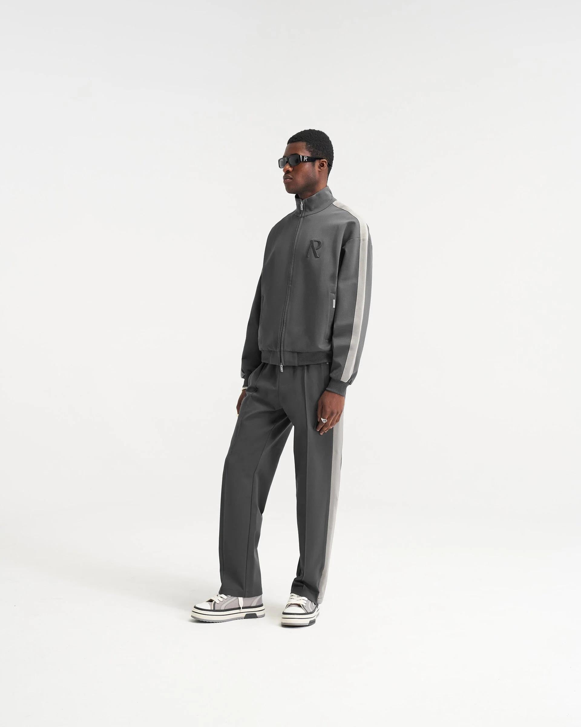 IRON GREY INITIAL TRACKSUIT SWEATPANT