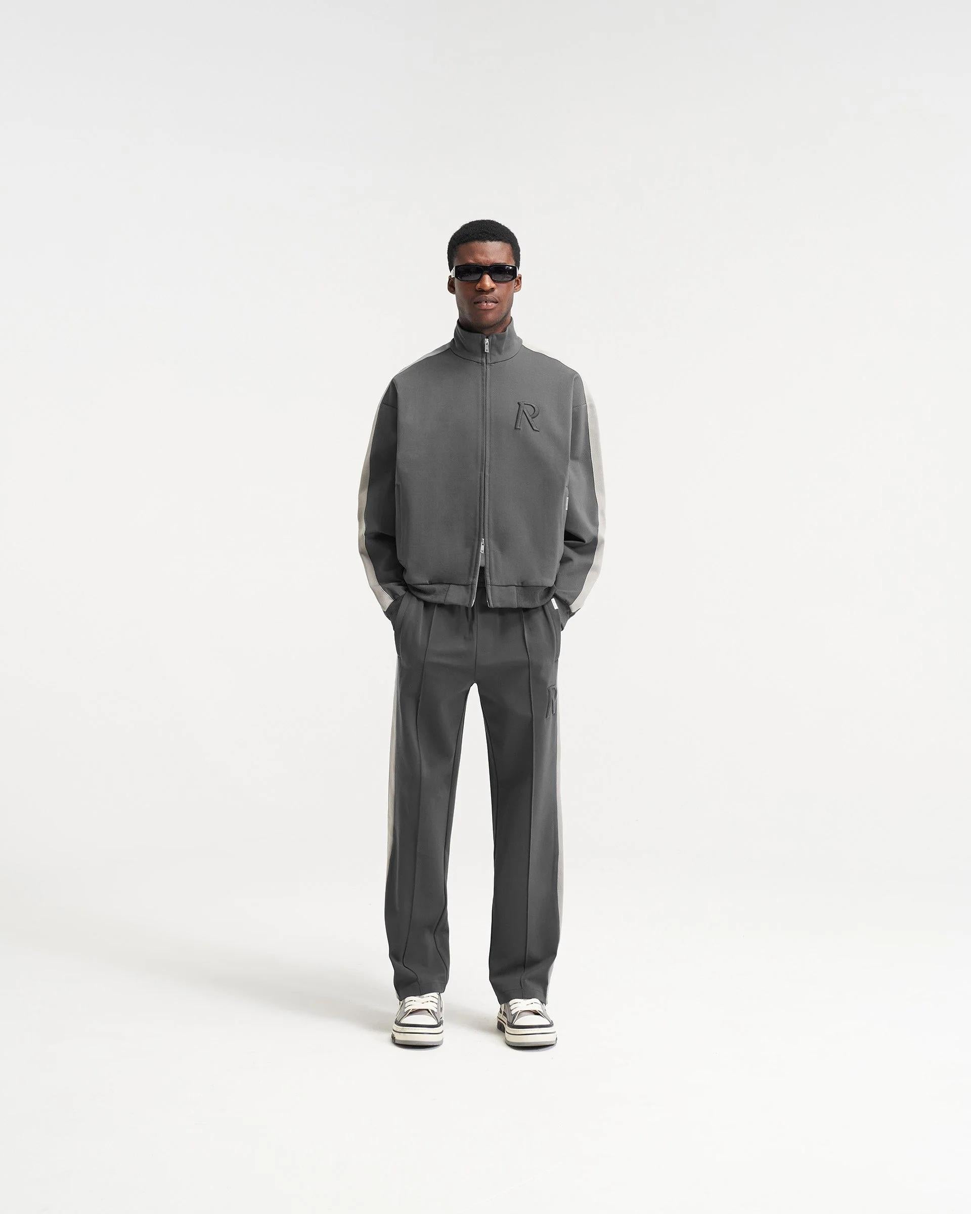 IRON GREY INITIAL TRACKSUIT SWEATPANT