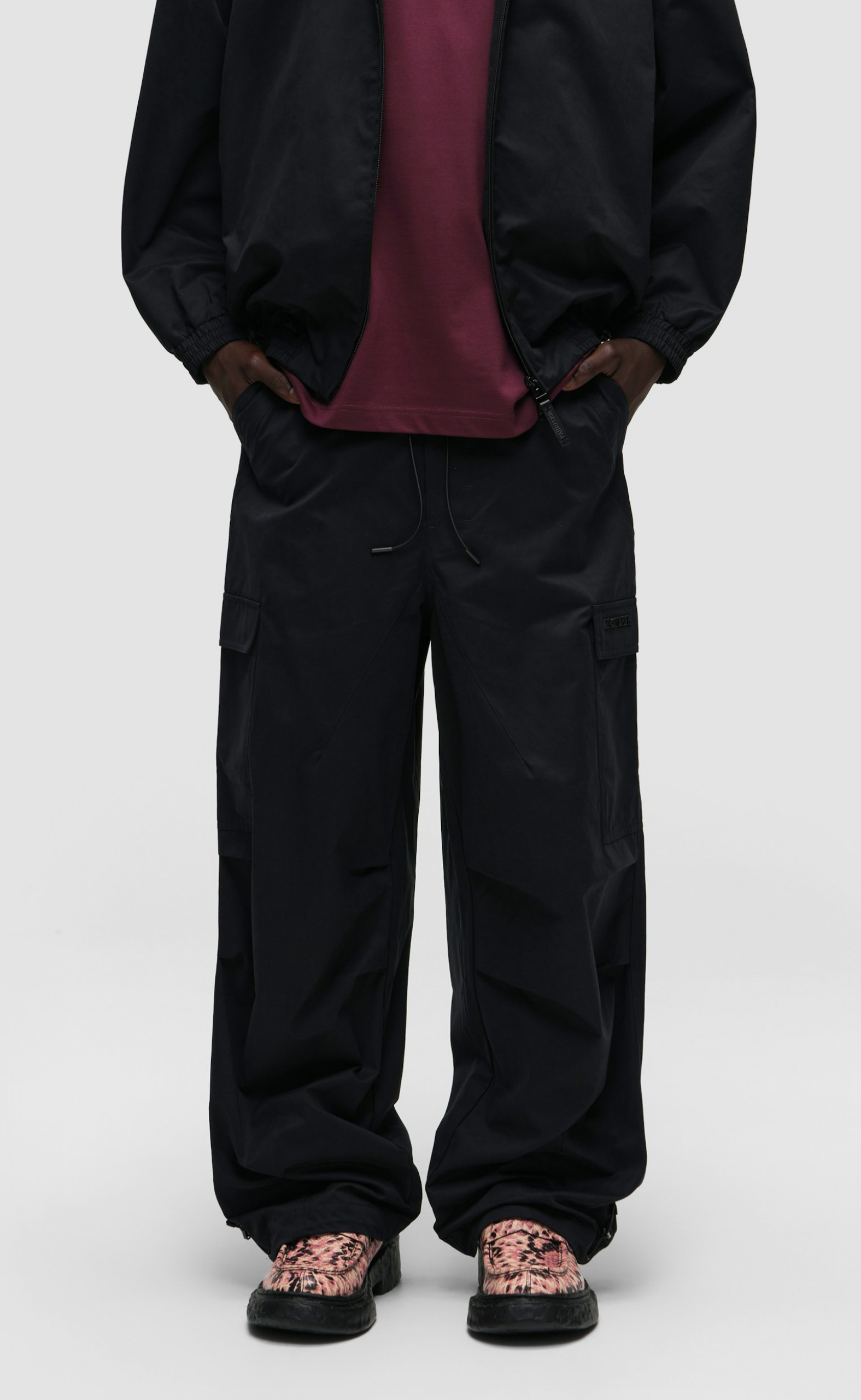 ISTVAN BLACK WASHED PANTS