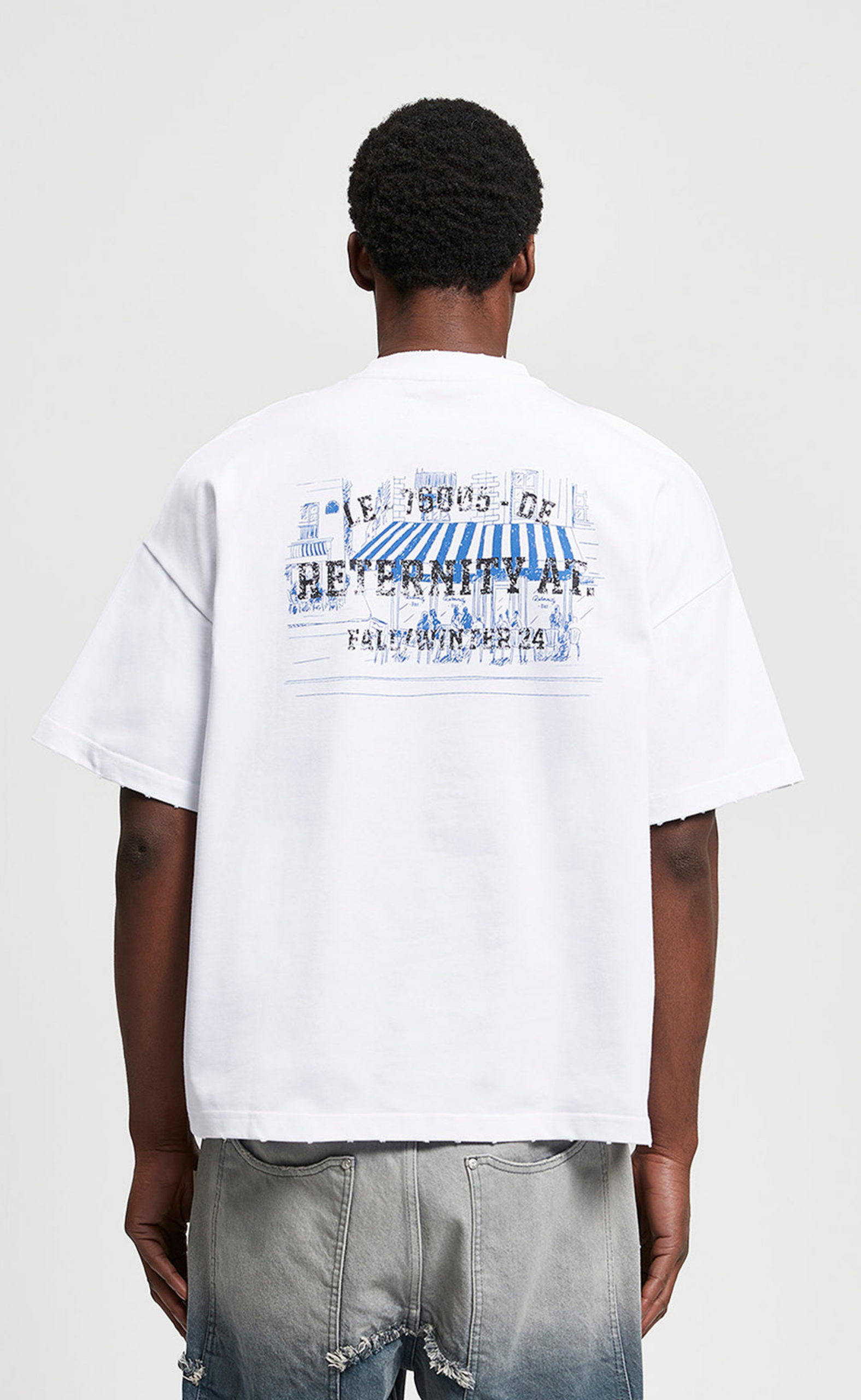 LE 75005 WHITE T-SHIRT