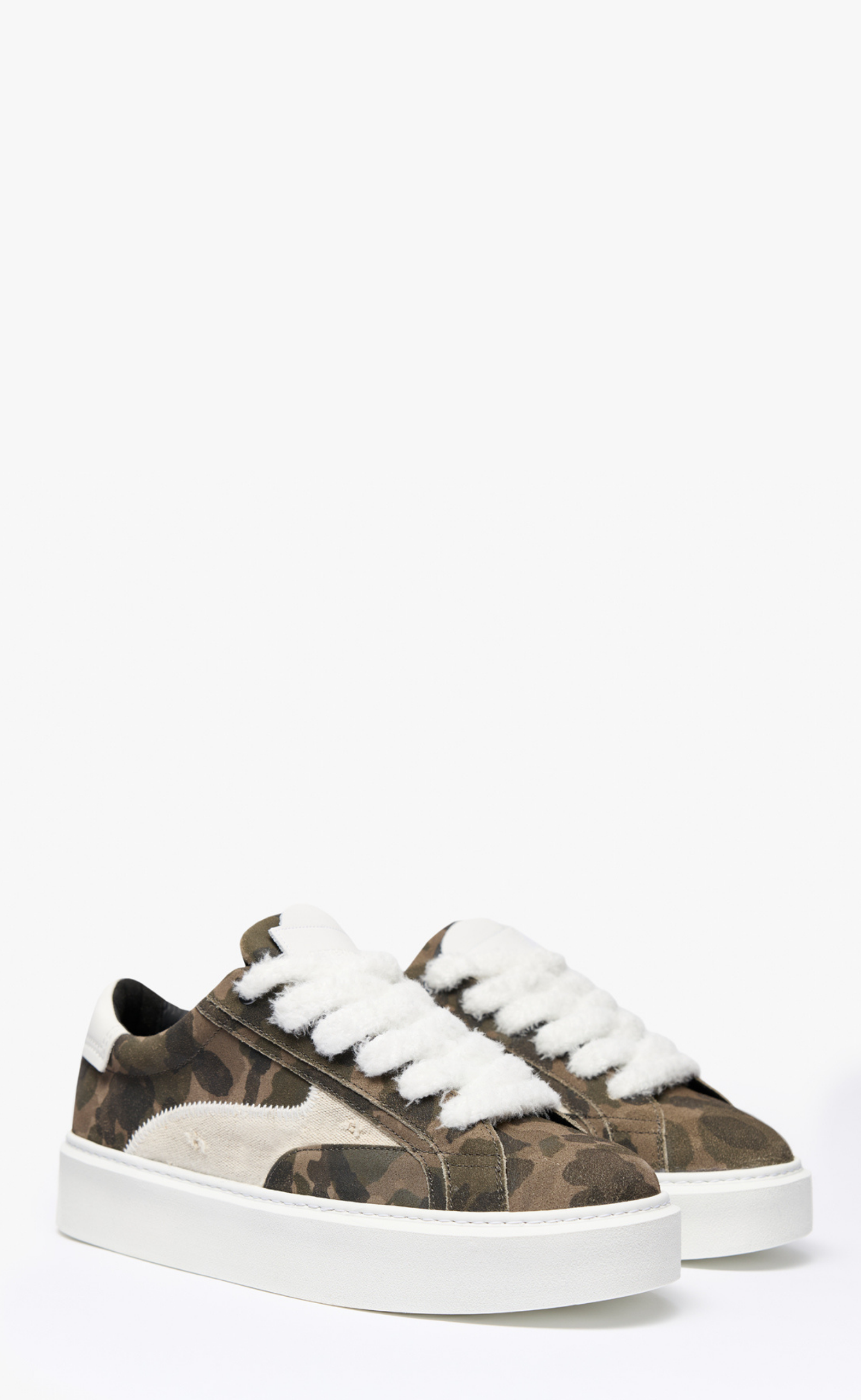 LE PROMENEUR  CAMOUFLAGE SNEAKERS