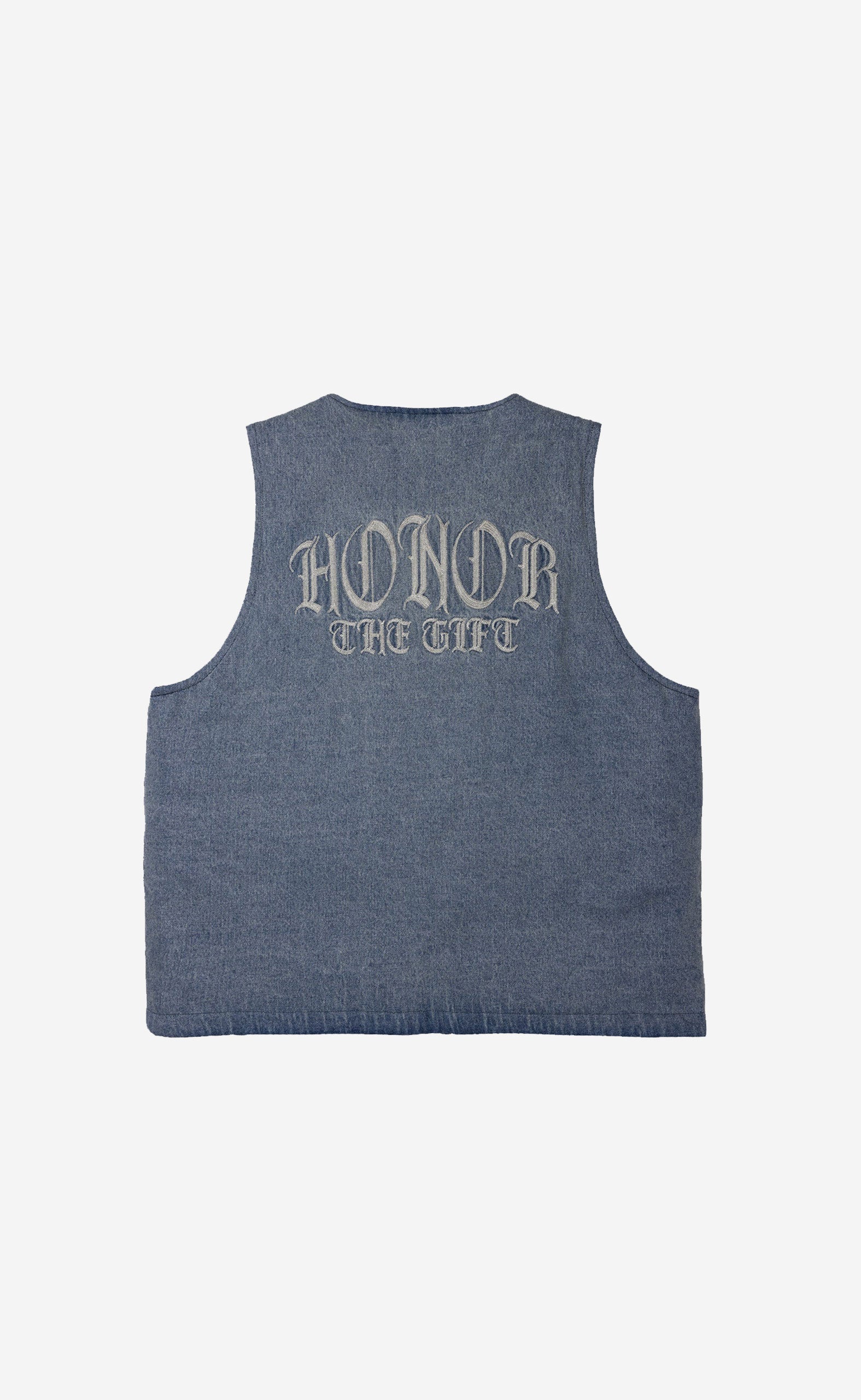 LIGHT INDIGO HTG VEST C-FALL