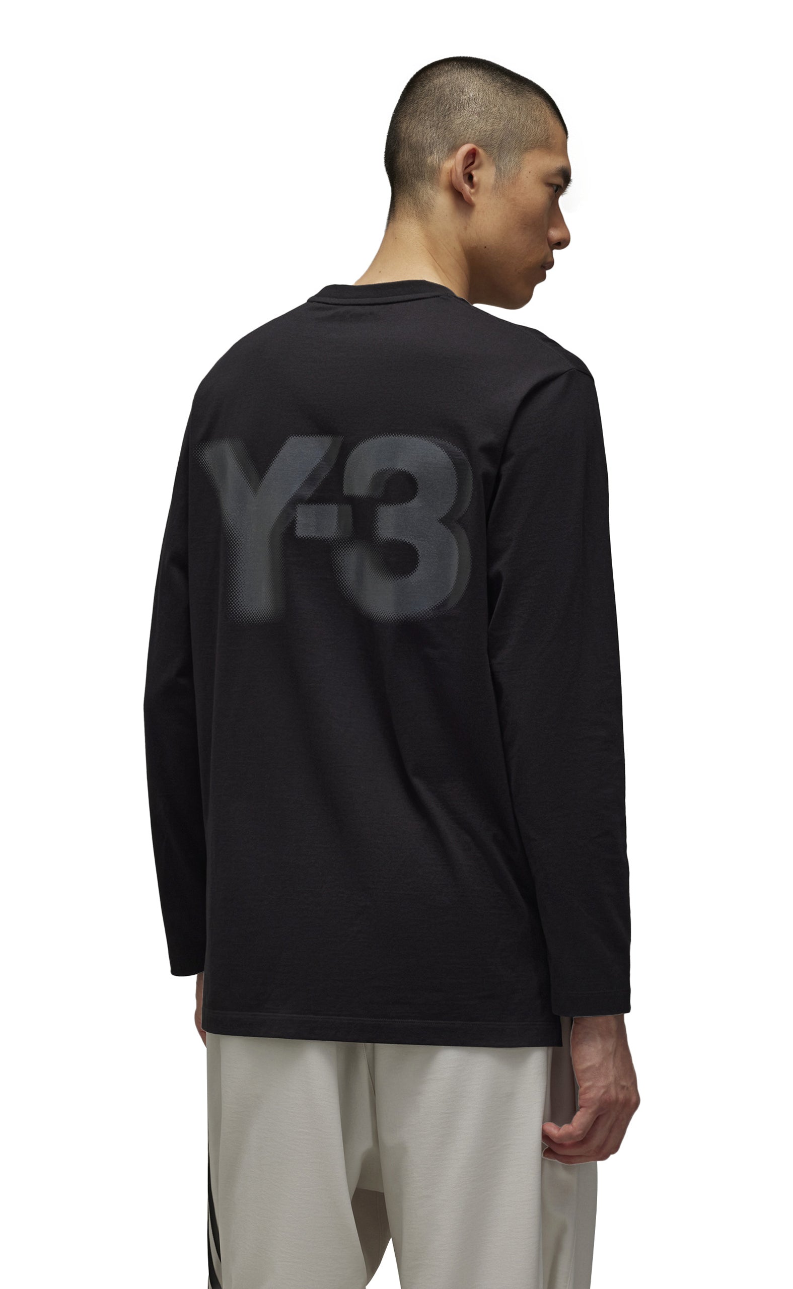 LOGO BLACK LONGSLEEVE