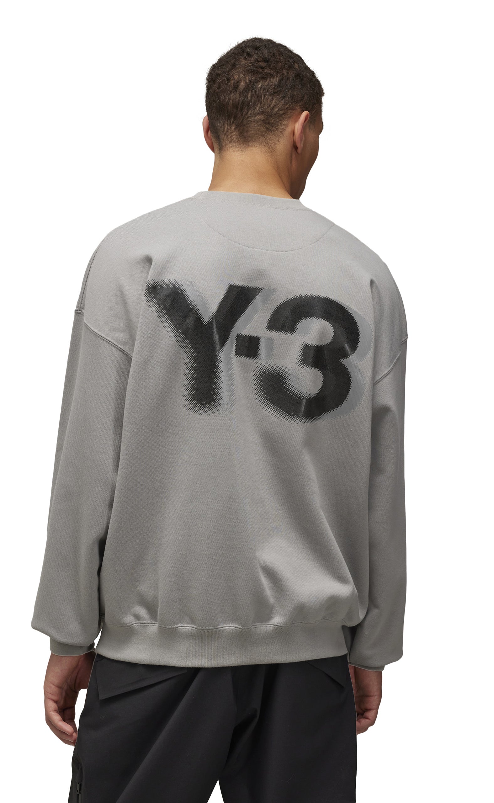 LOGO GREY CREWNECK