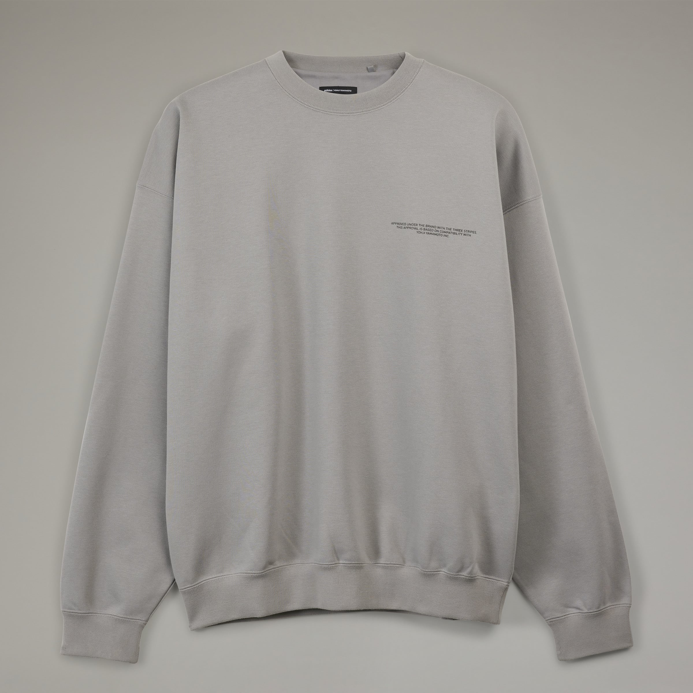 LOGO GREY CREWNECK