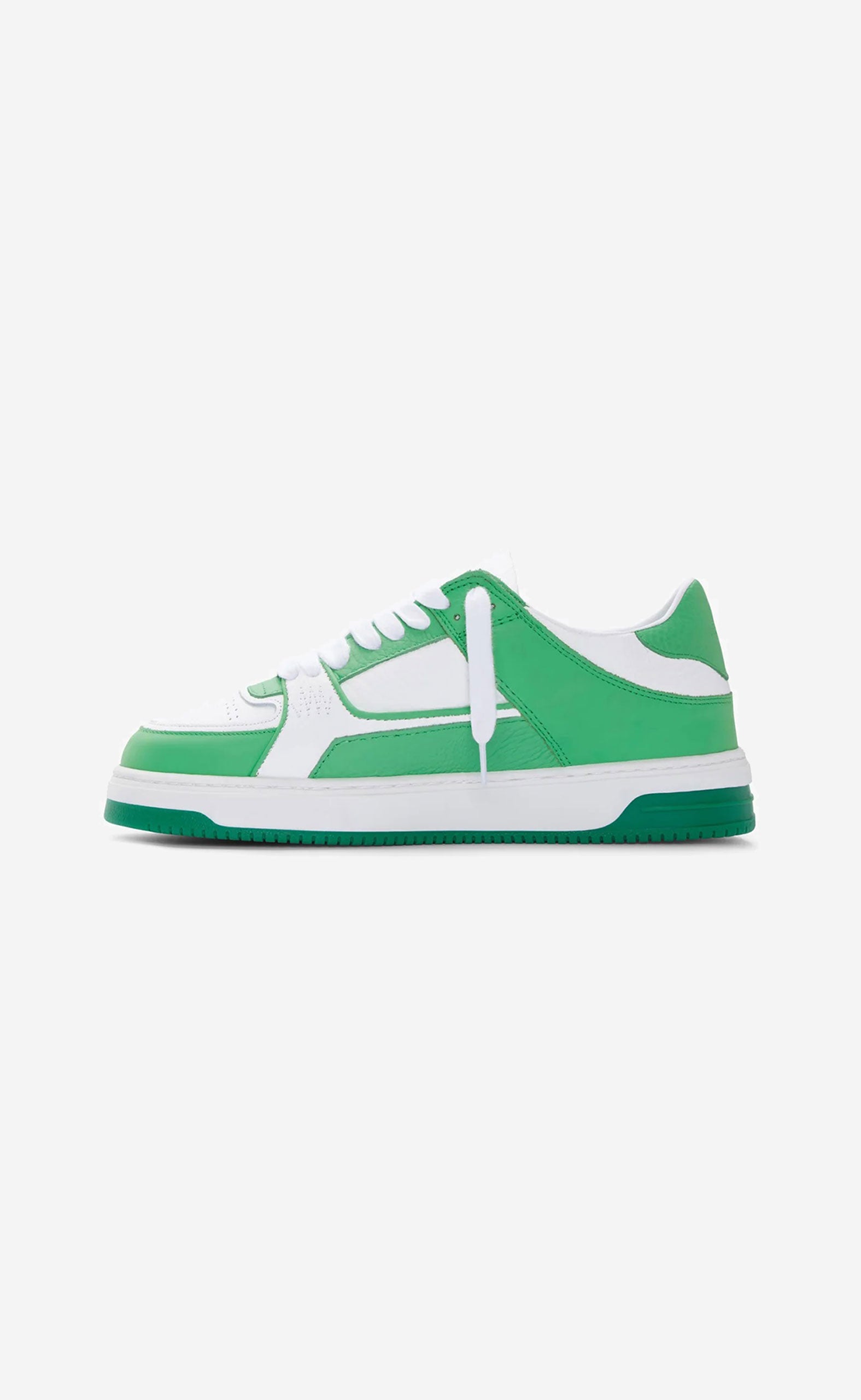 ISLAND GREEN FLAT WHITE APEX SNEAKERS