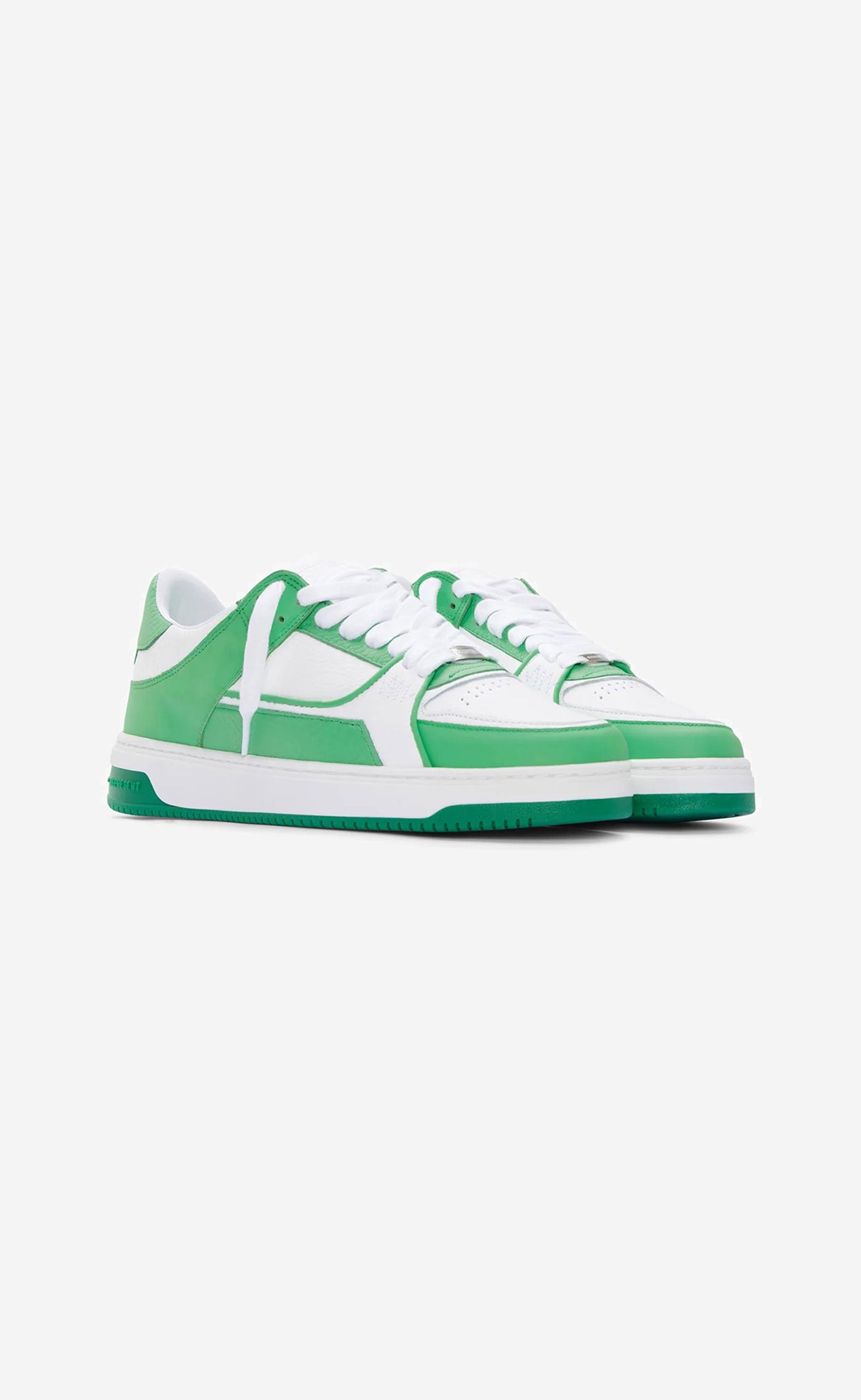 ISLAND GREEN FLAT WHITE APEX SNEAKERS