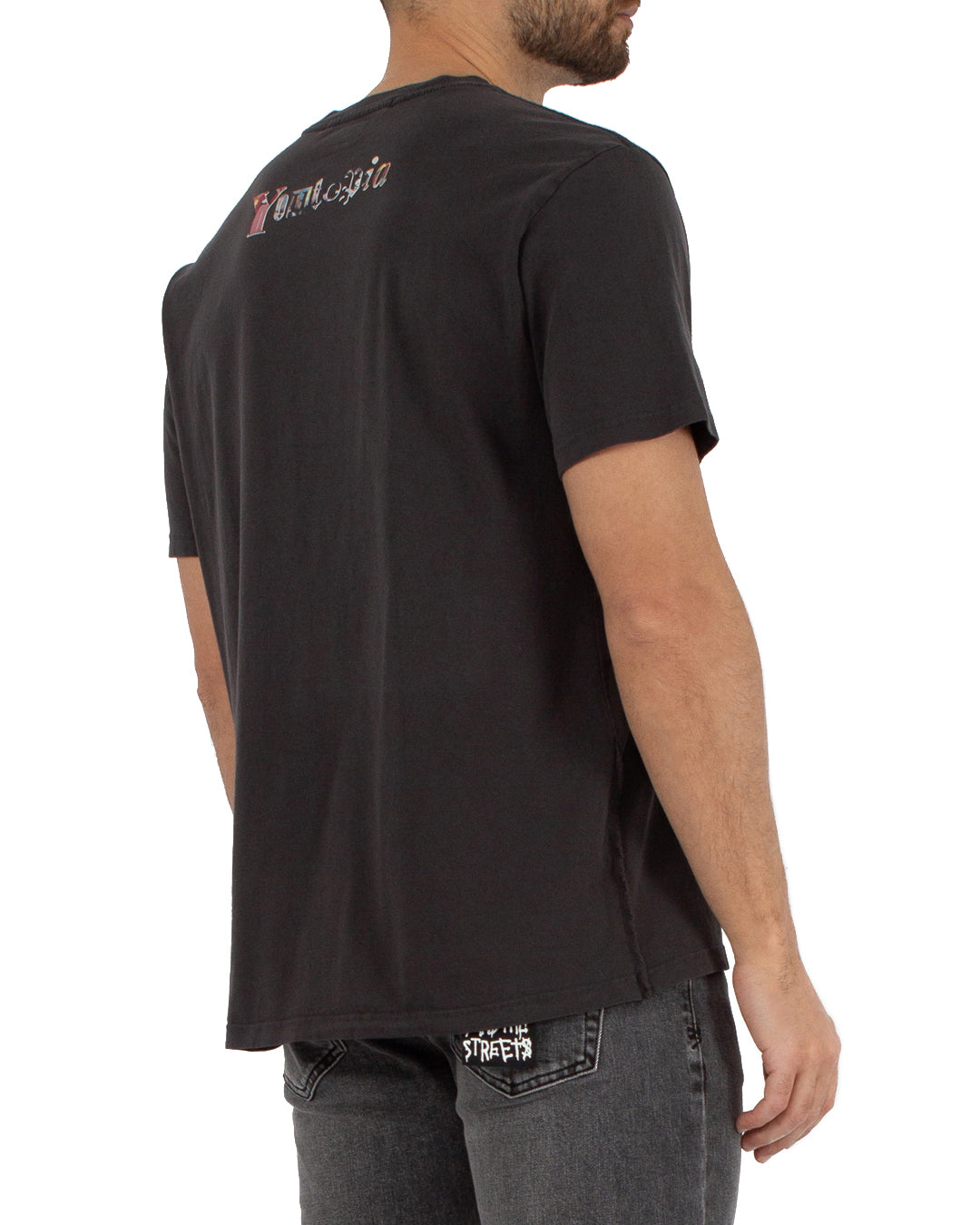 KULTURE KASH SS FADED BLACK TEE