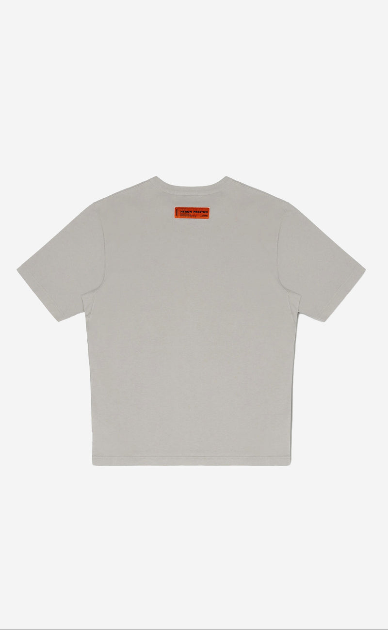 MISPRINTED HERON SS TEE GREY NAVY