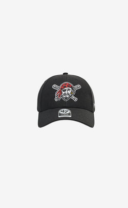 47 Brand Pittsburgh Pirates MVP Black Dad Hat