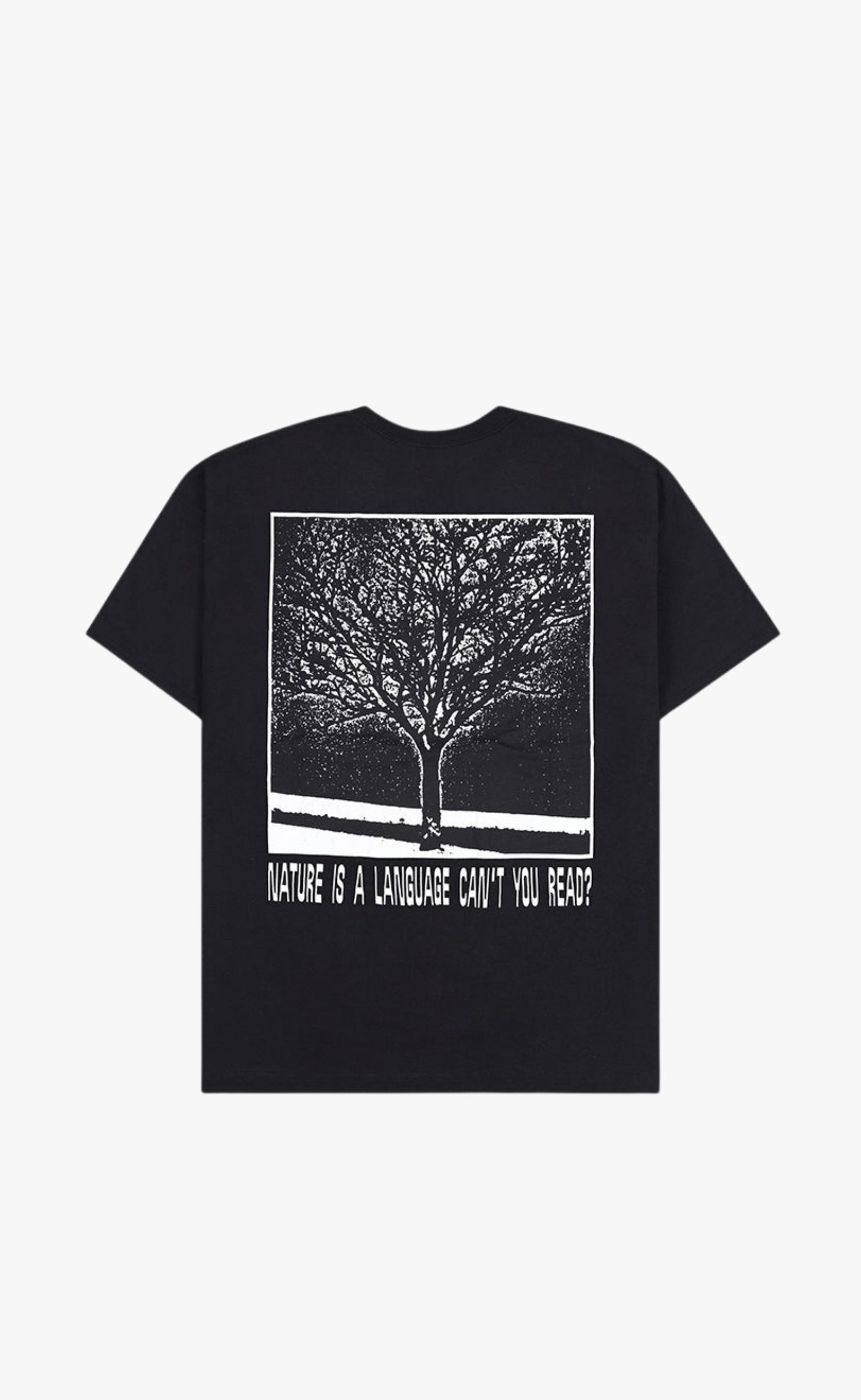 NATURE BLACK T-SHIRT