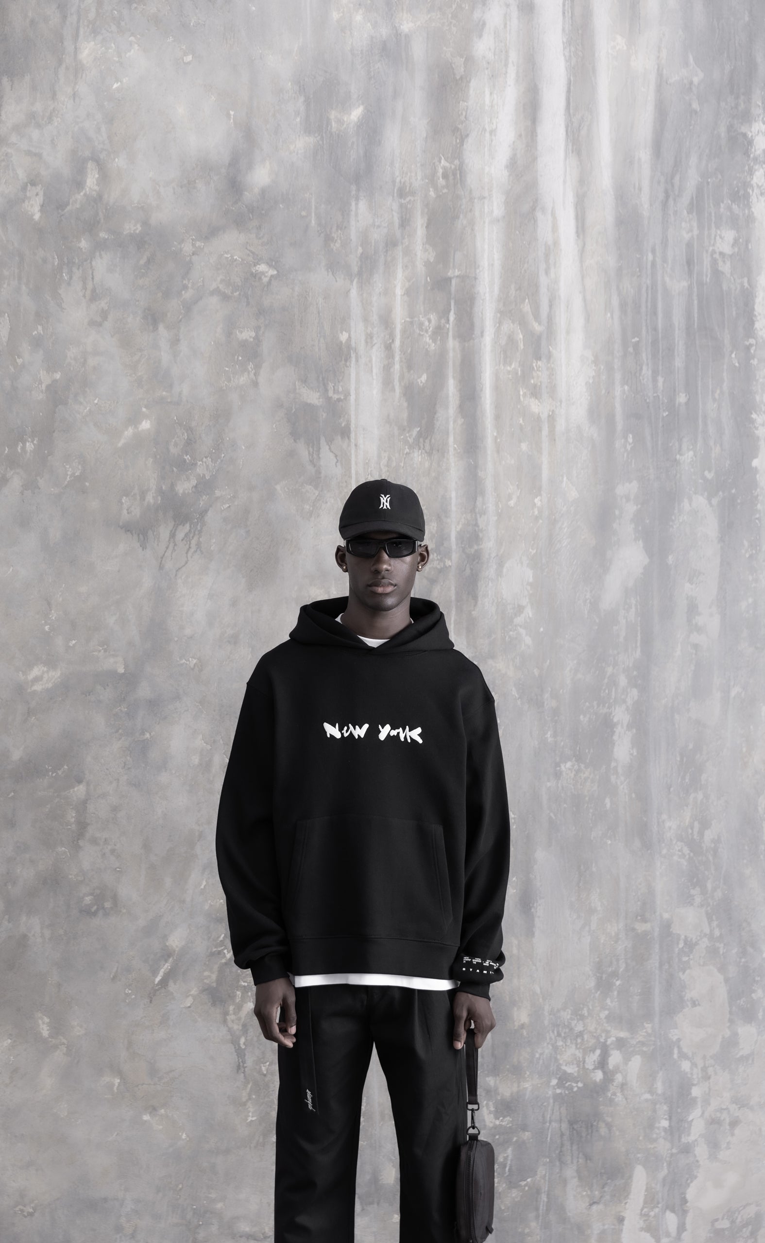 NY CORE BLACK HOODIE