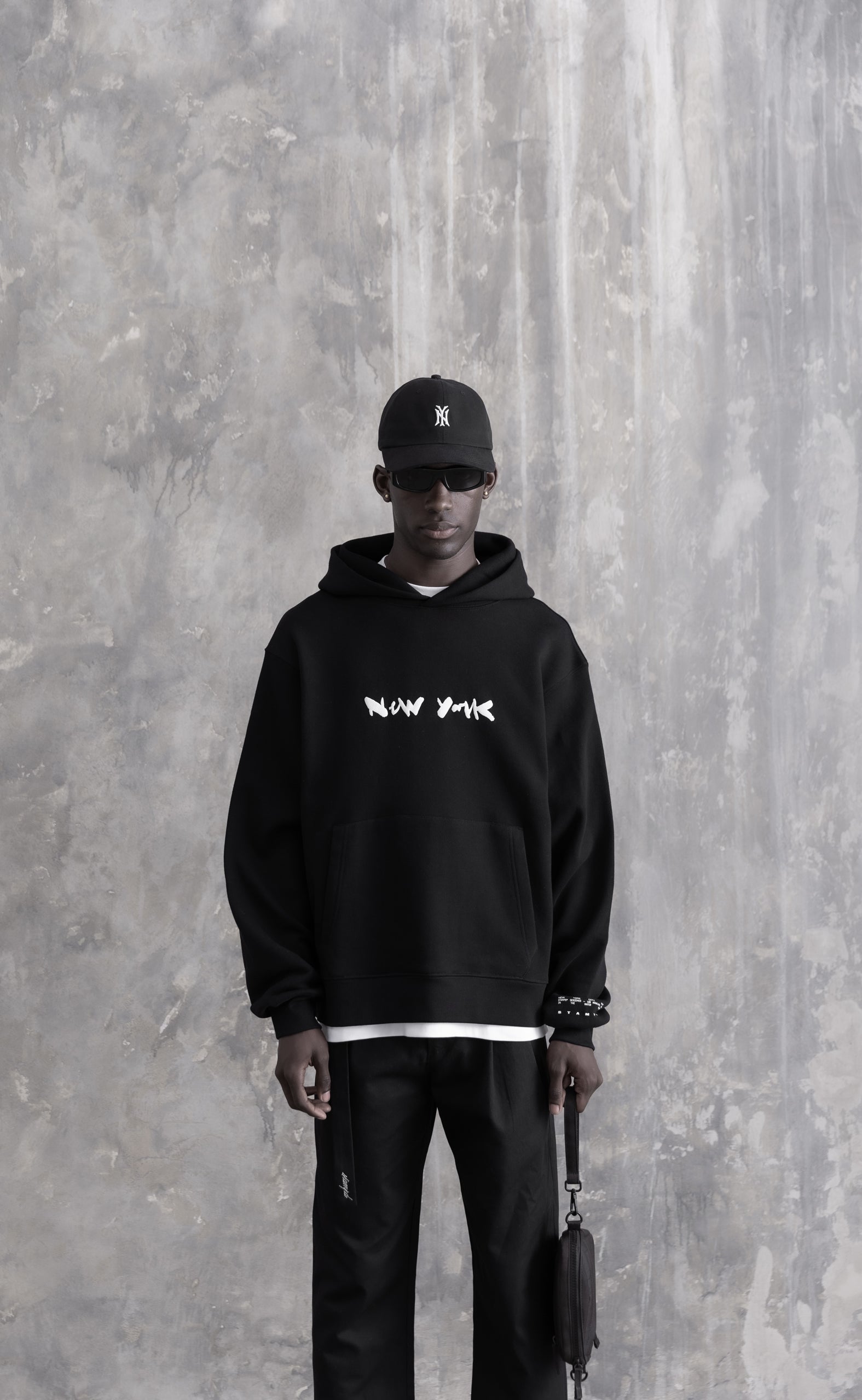 NY CORE BLACK HOODIE