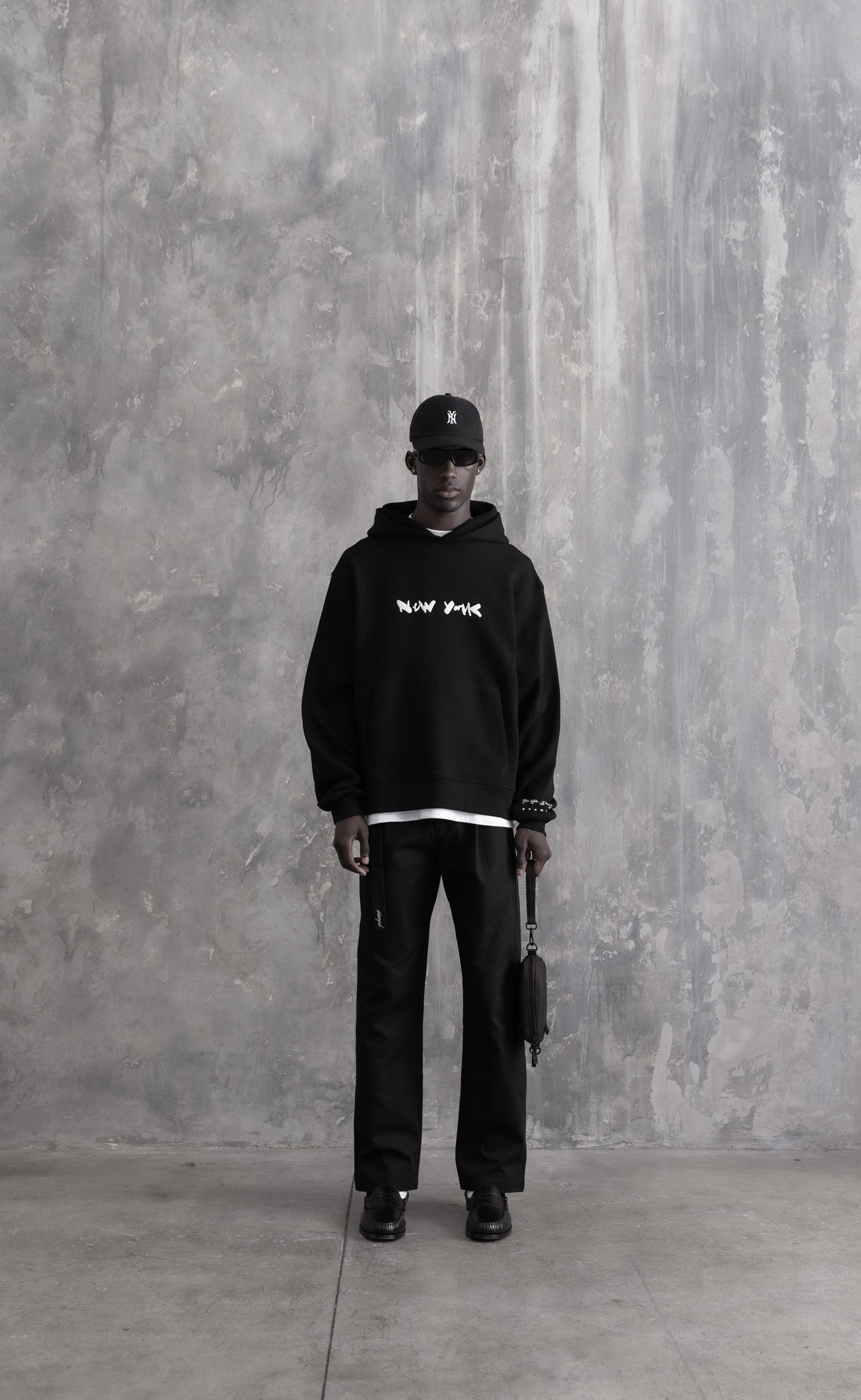 NY CORE BLACK HOODIE