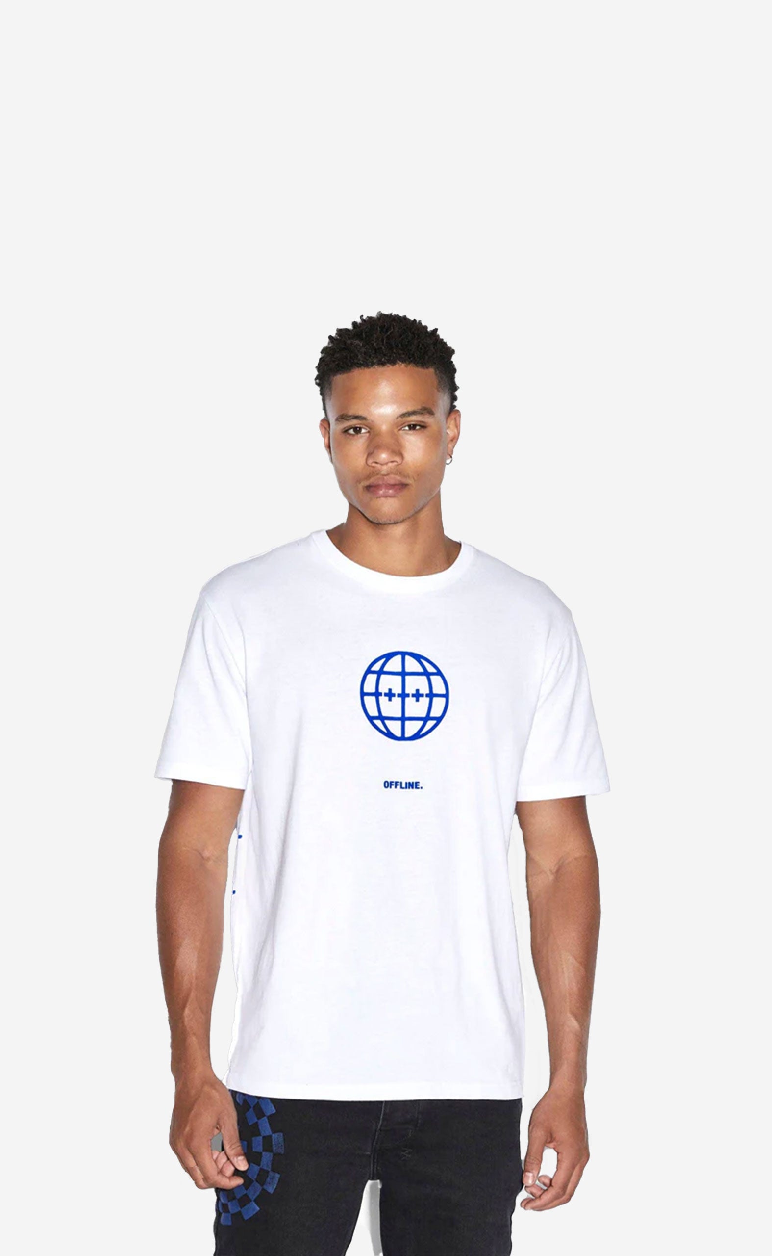 OFFLINE KASH SS TEE TRU WHITE T-SHIRT