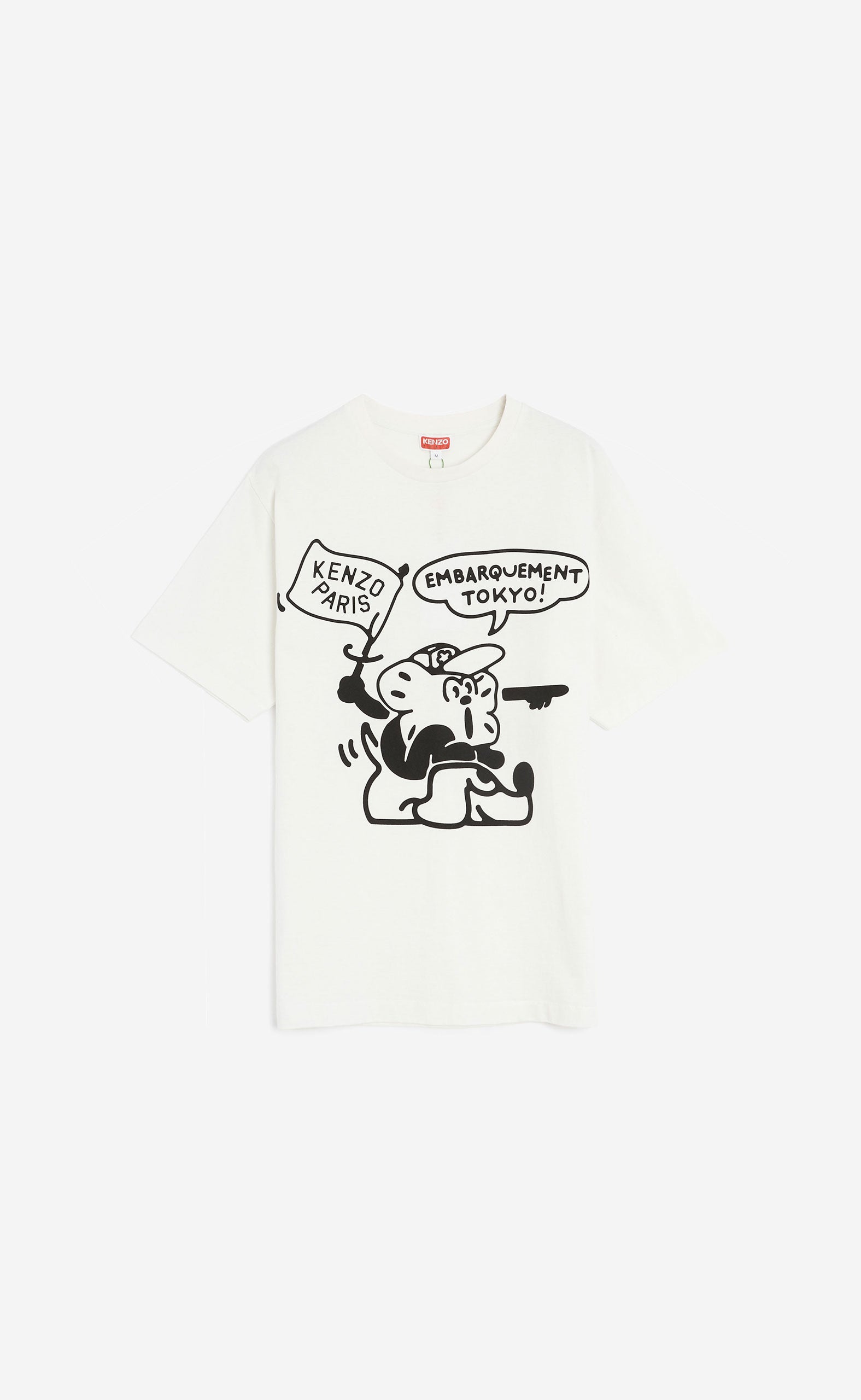 OFF WHITE BOKE BOY TRAVELS CLASSIC TS