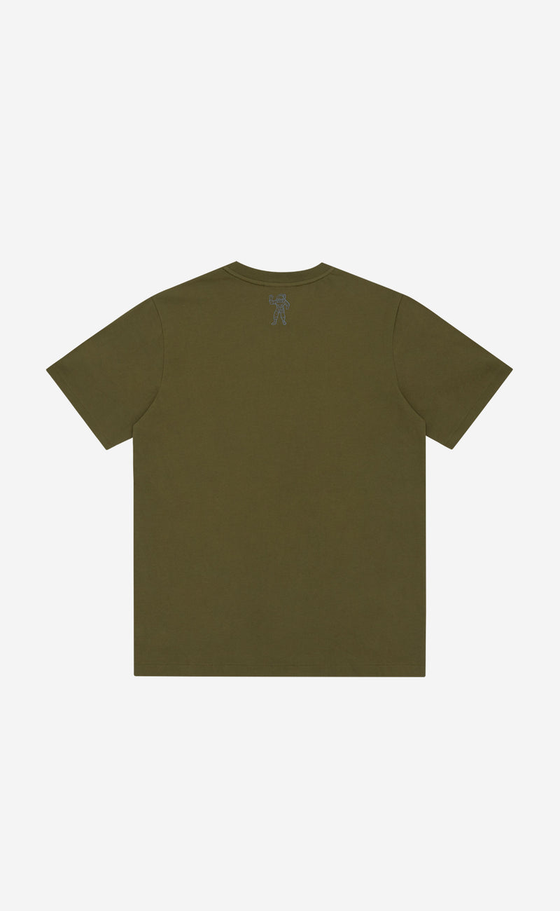 OLIVE SMALL ARCH LOGO T-SHIRT