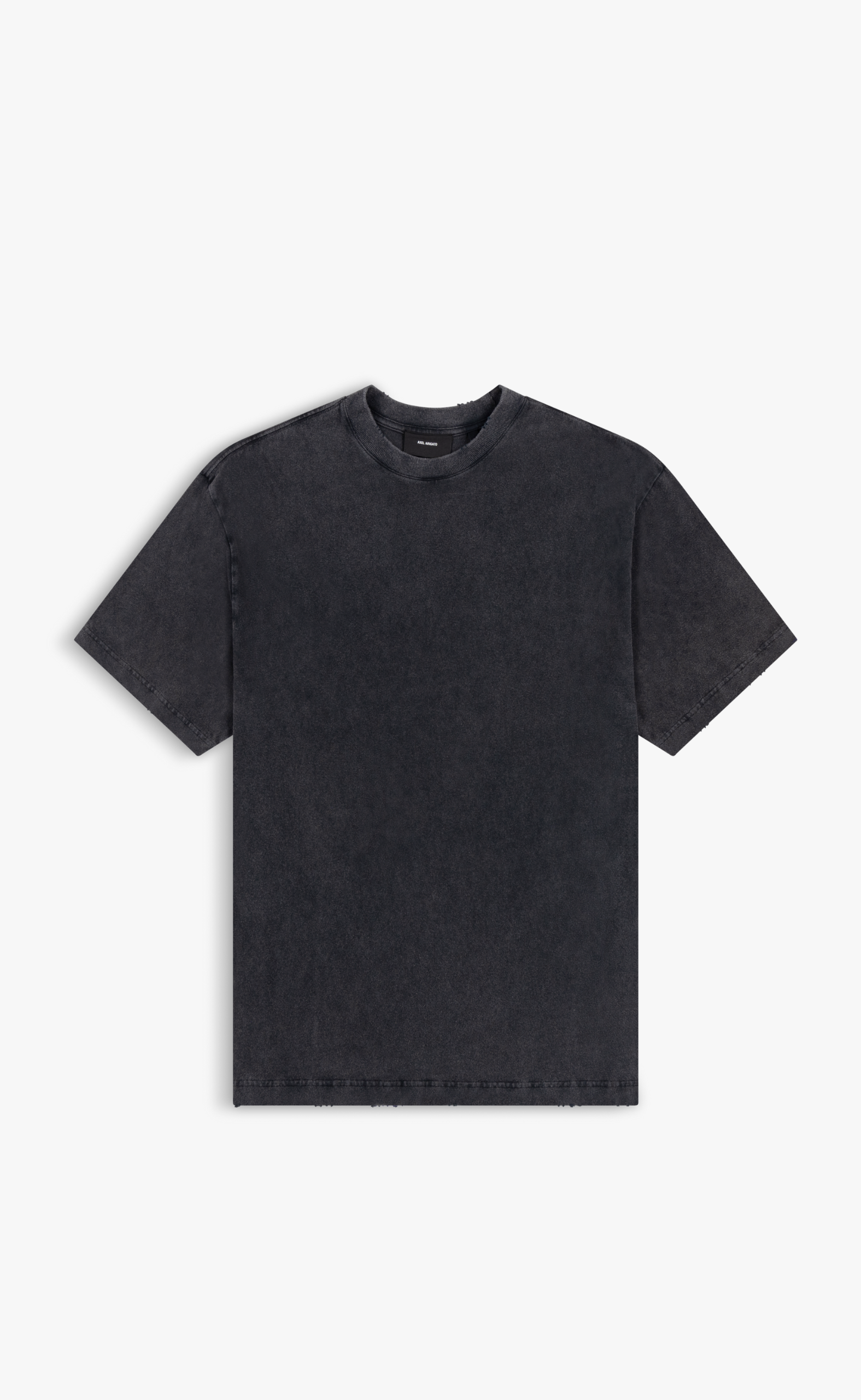 OPTIC DISTRESSED BLACK T-SHIRT