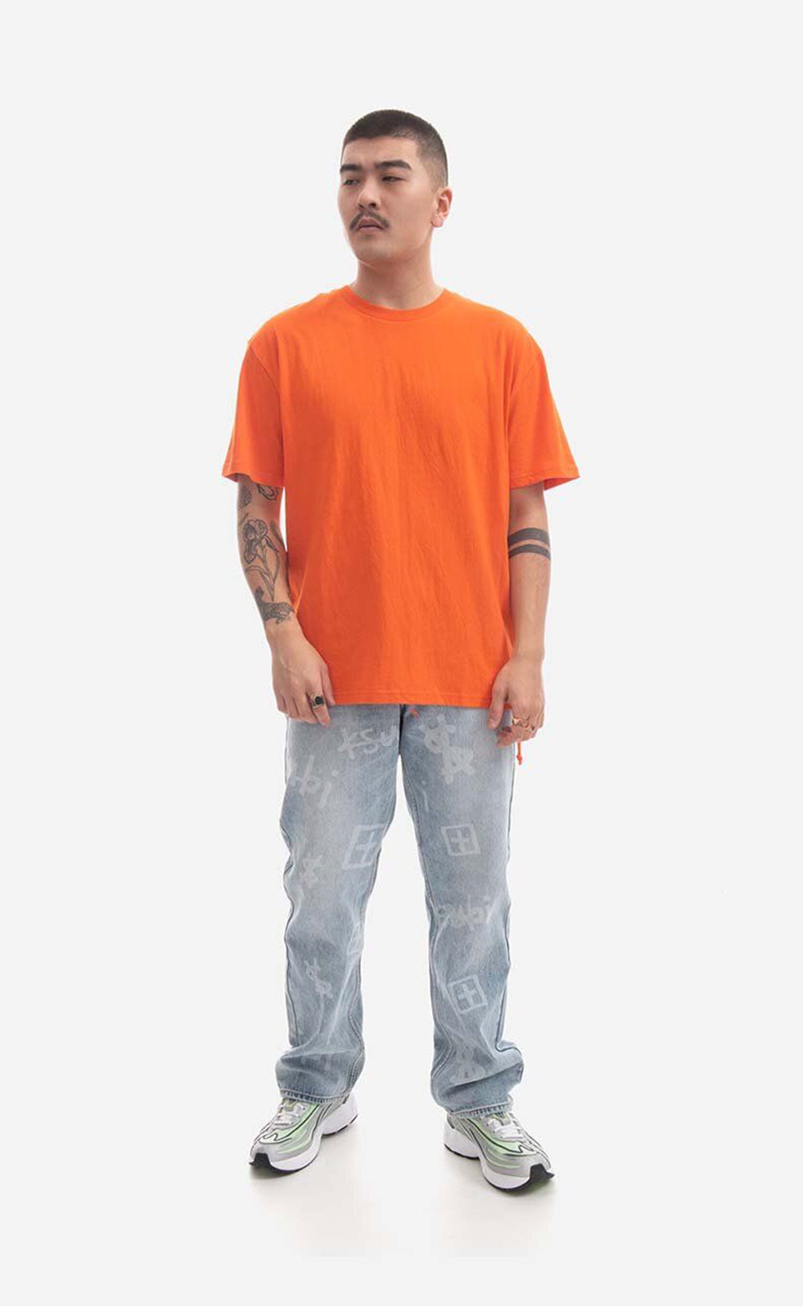 ORANGE 4X4 BIGGIE SS TEE SODA