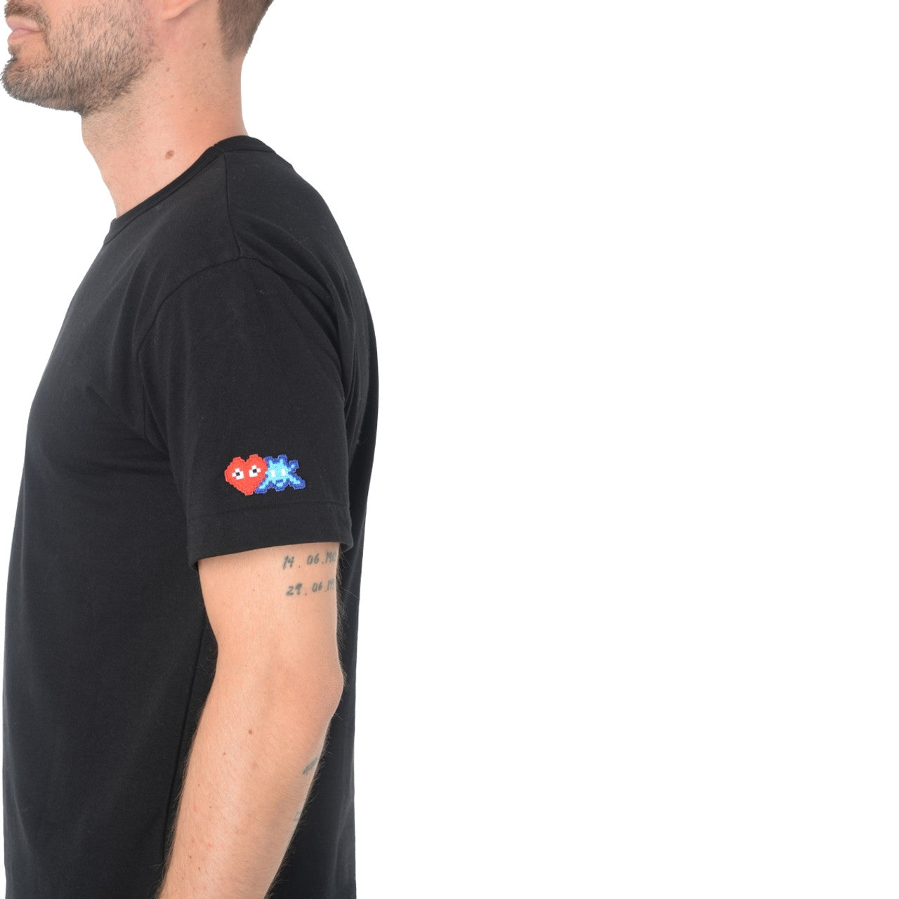 MENS T-SHIRT BLACK COMME DES