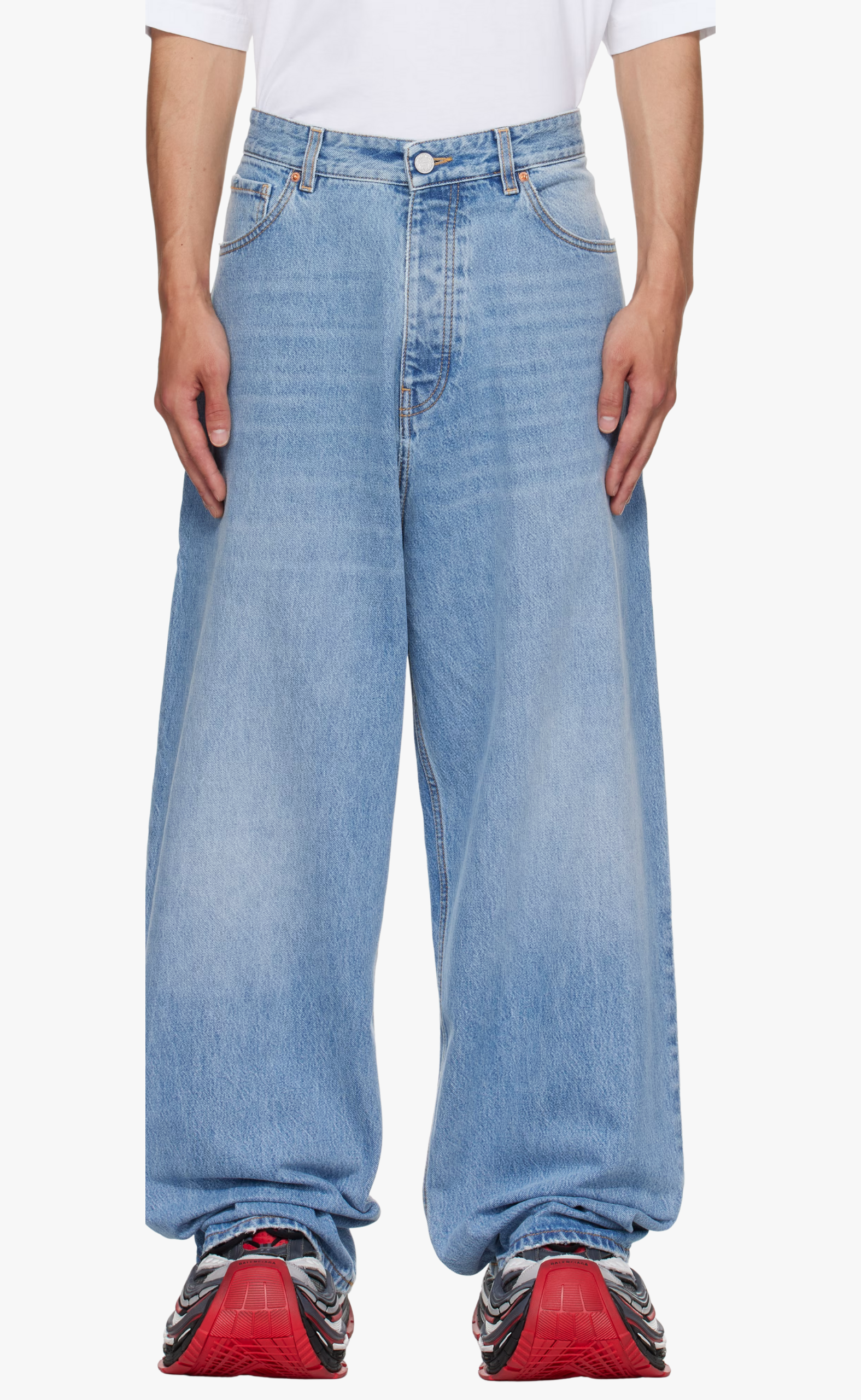 PAINTED ANARCHY REWORKED ANARCHY BLUE JEANS