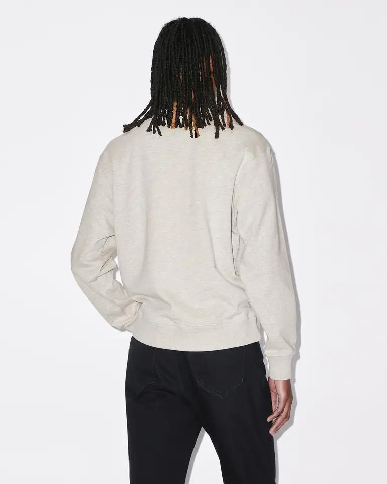 PALE GREY BOKE CREST CLASSIC SWEATSHIRT