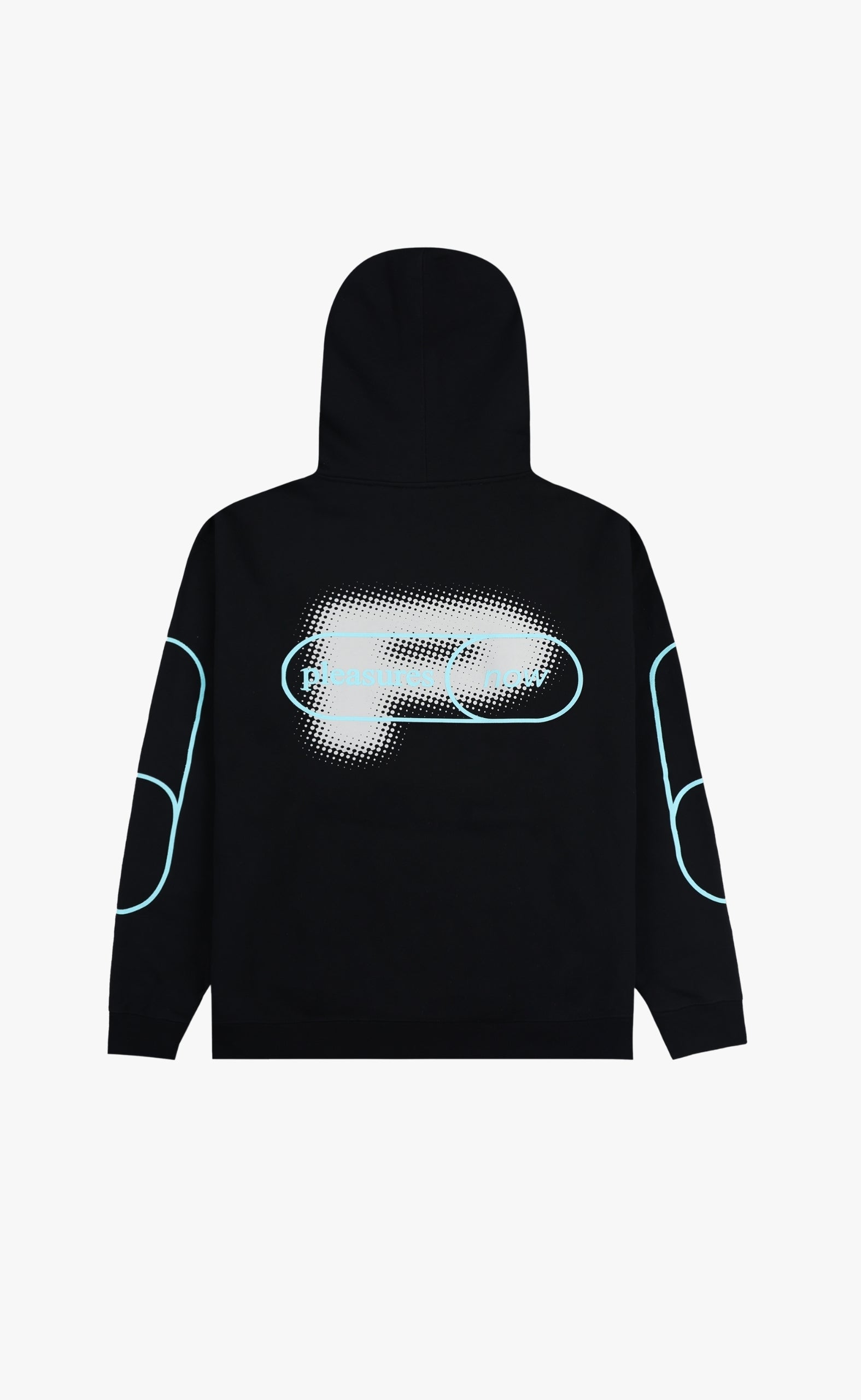 PIXEL P BLACK HOODIE