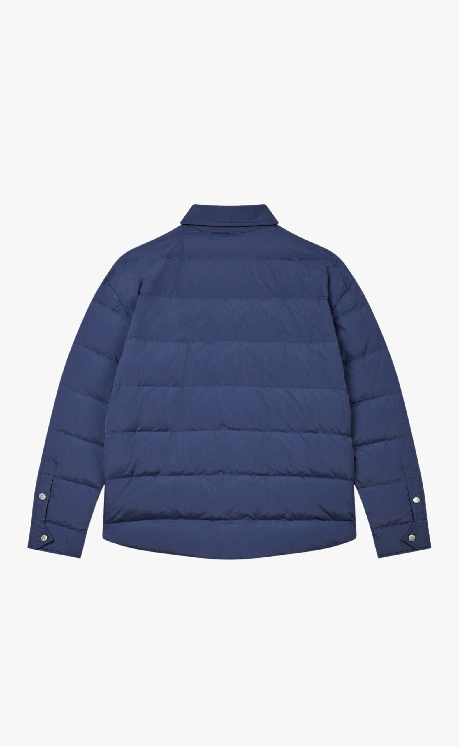 QUILTED PADDED MIDNIGHT BLUE JACKET