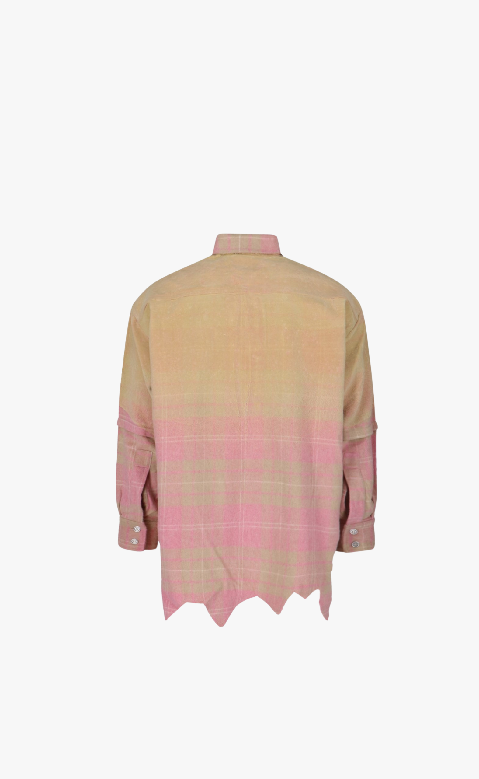 RAF PLAID PINK SHIRT