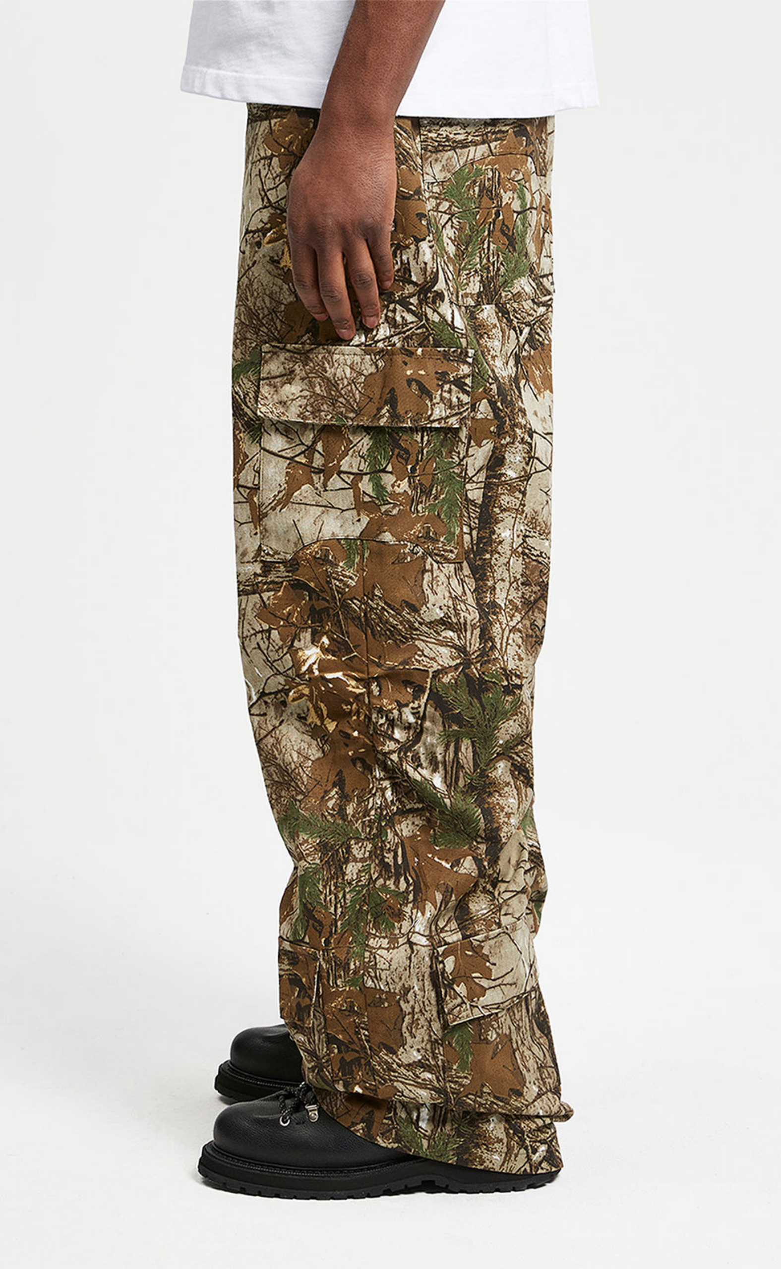 REAL TREE CAMO CARGO GREEN PANTS