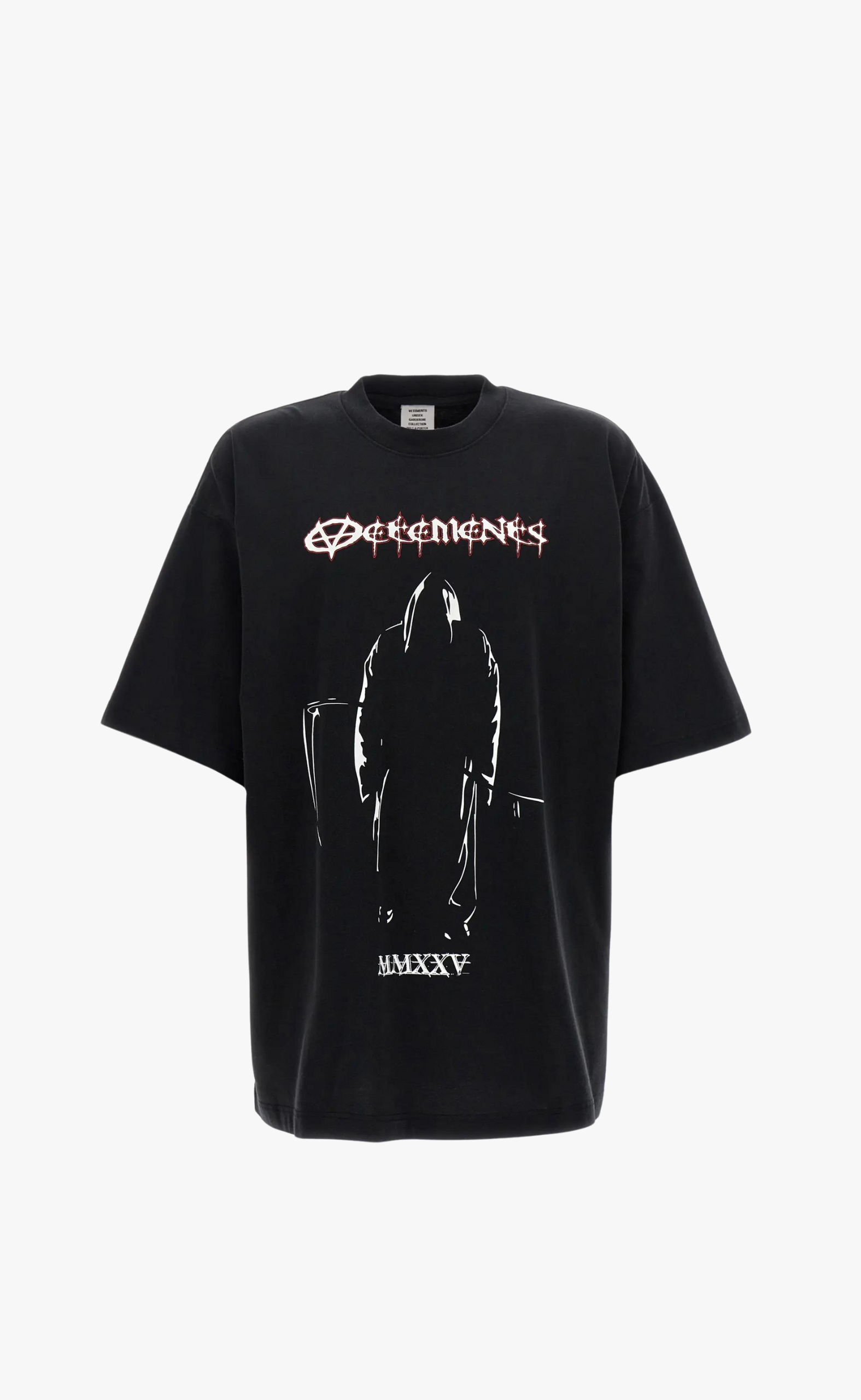 REAPER LOGO BLACK T-SHIRT