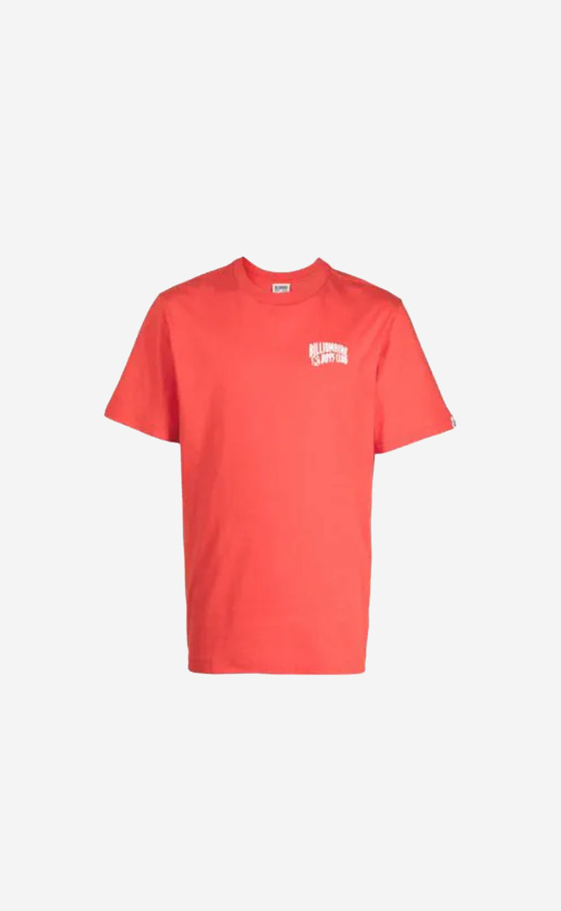 RED SMALL ARCH LOGO T-SHIRT