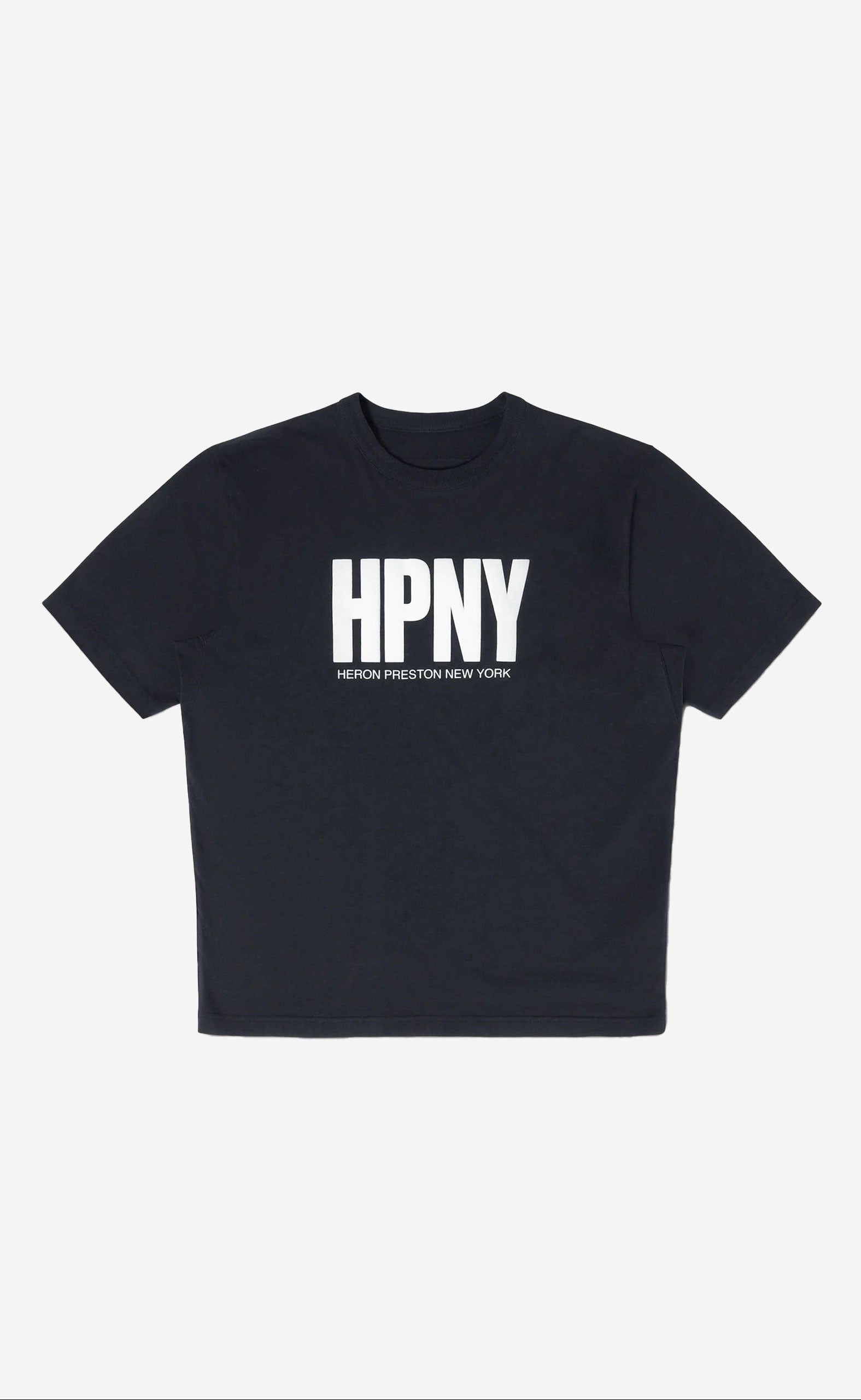 REG HPNY SS TEE BLACK WHITE