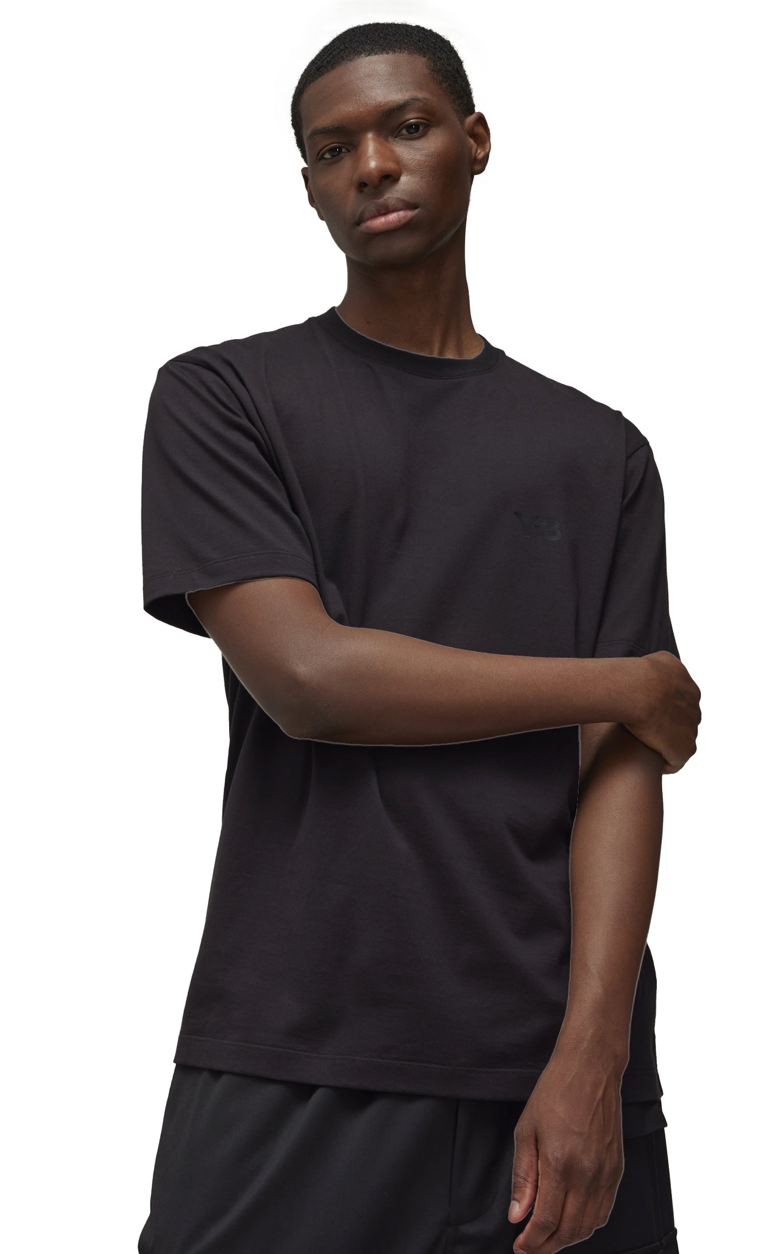 REGULAR BLACK LOGO T-SHIRT