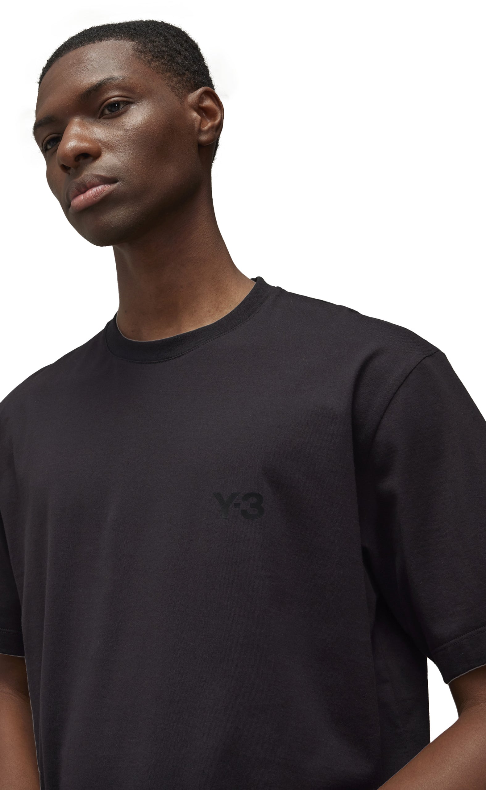 REGULAR BLACK LOGO T-SHIRT