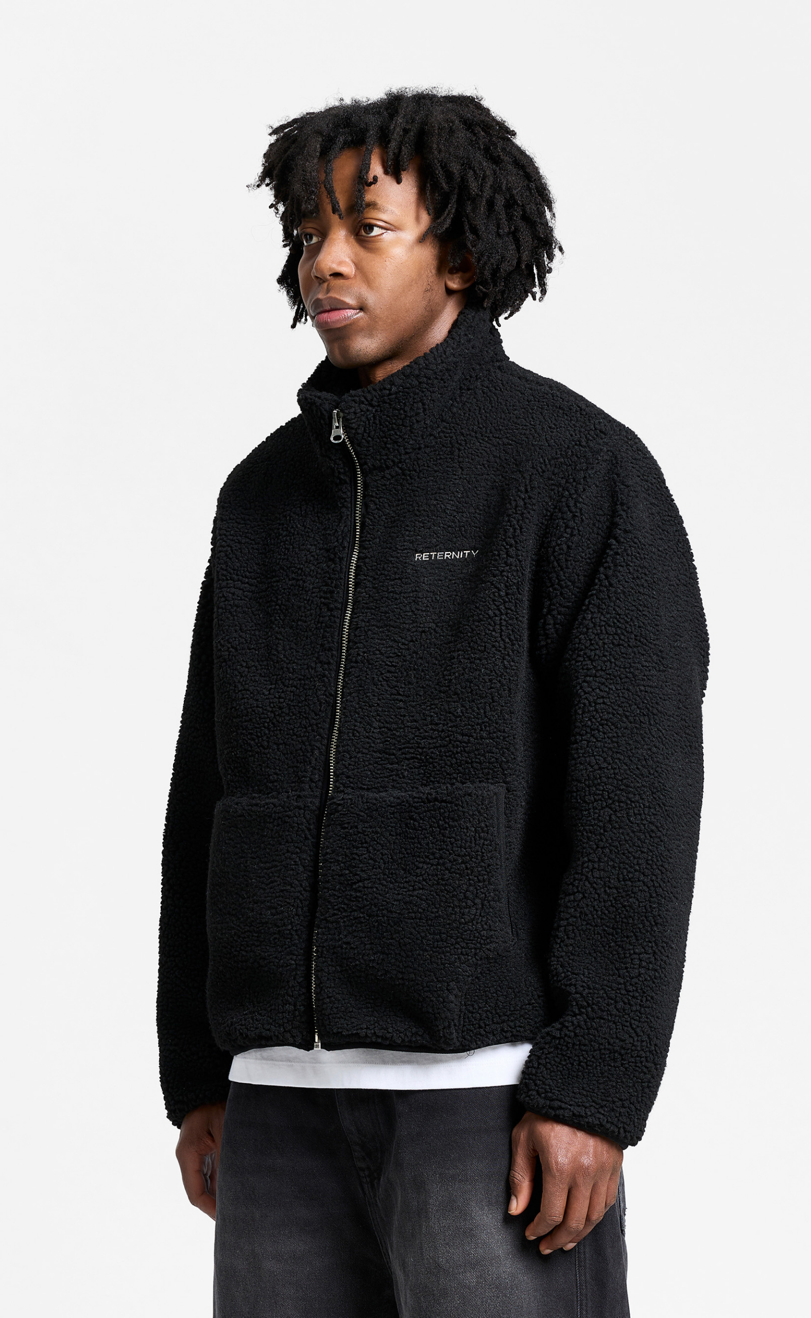 RETERNITY FLEECE  BLACK JACKET