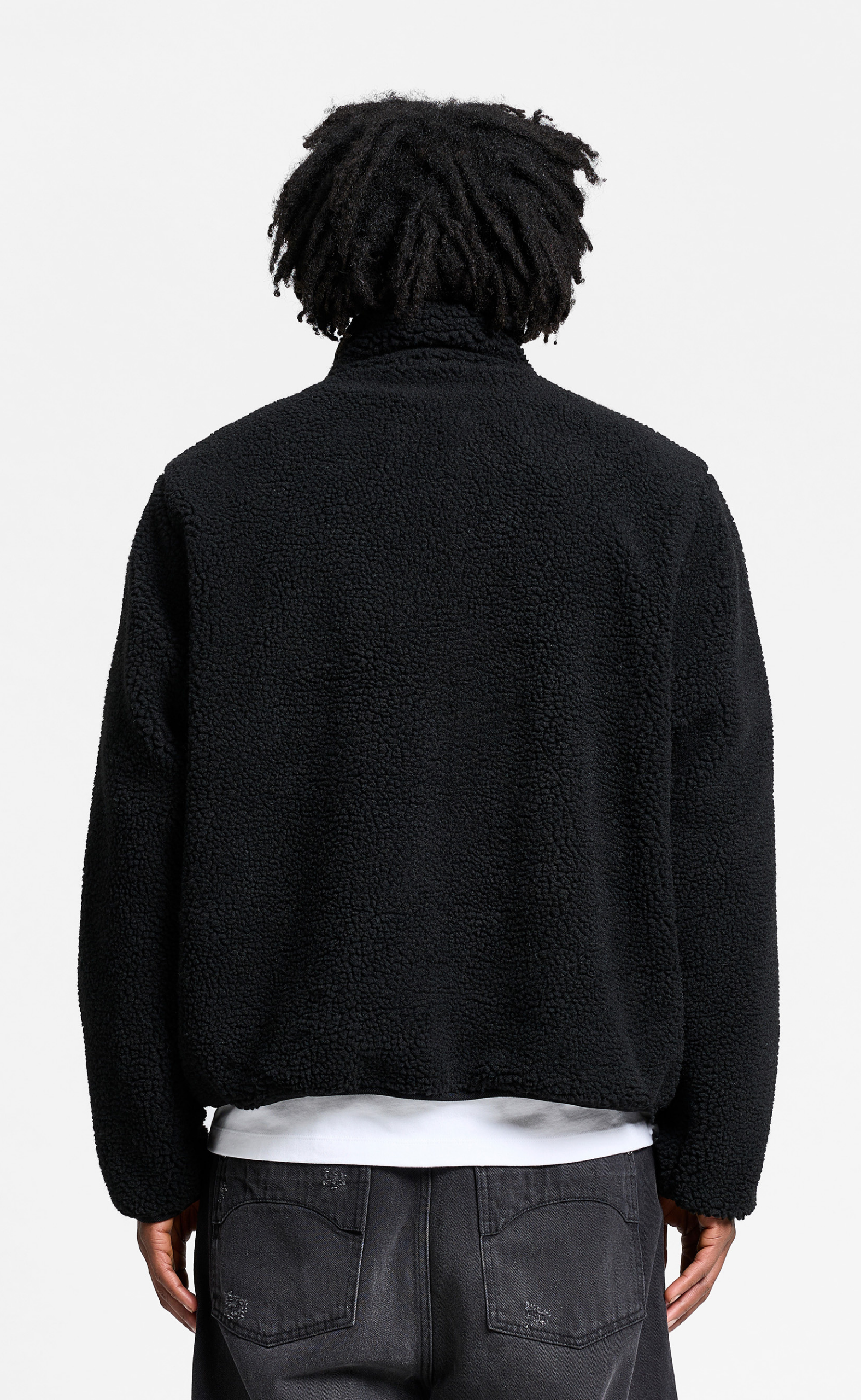 RETERNITY FLEECE  BLACK JACKET