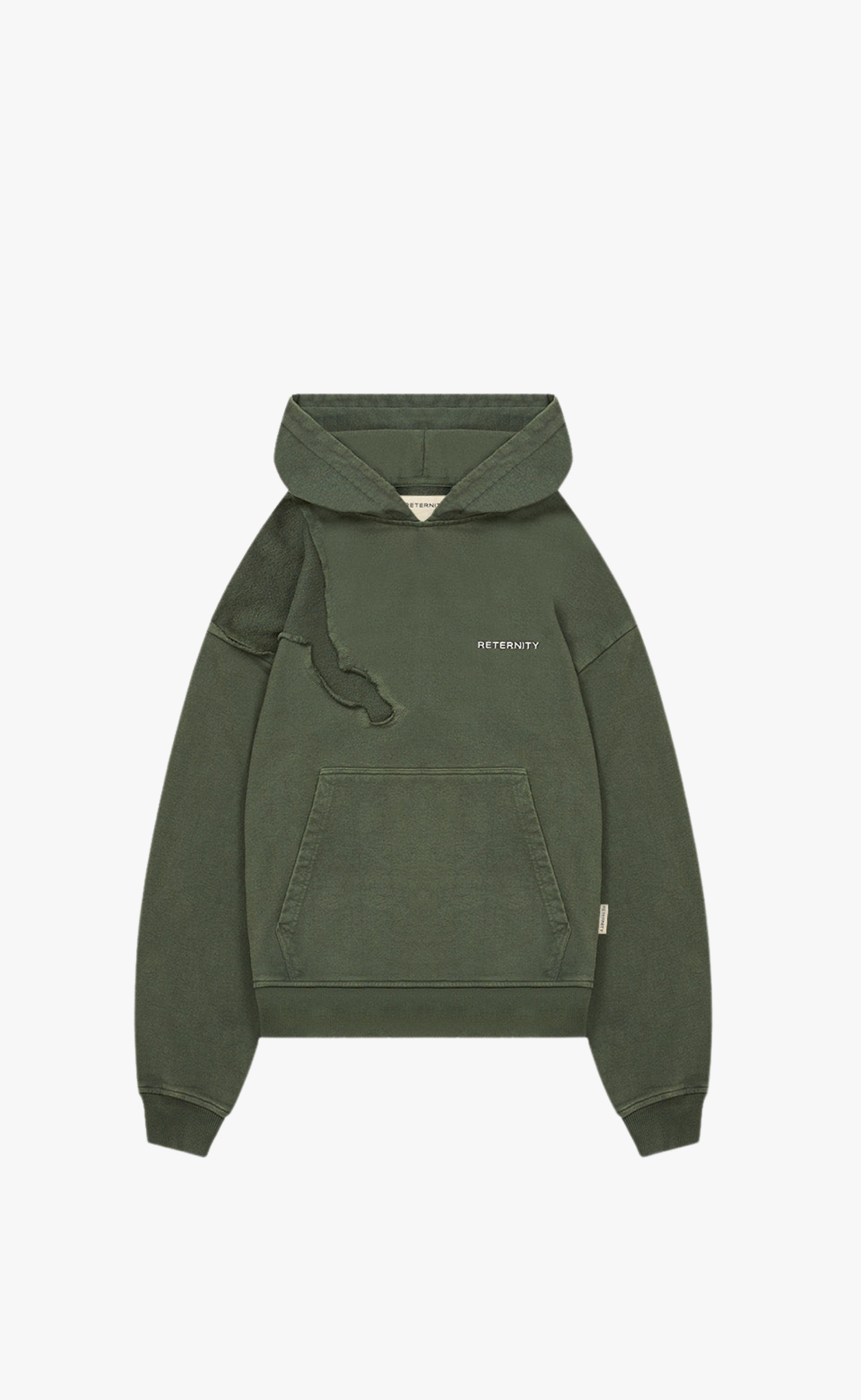 RETERNITY SHATTERED KHAKI HOODIE