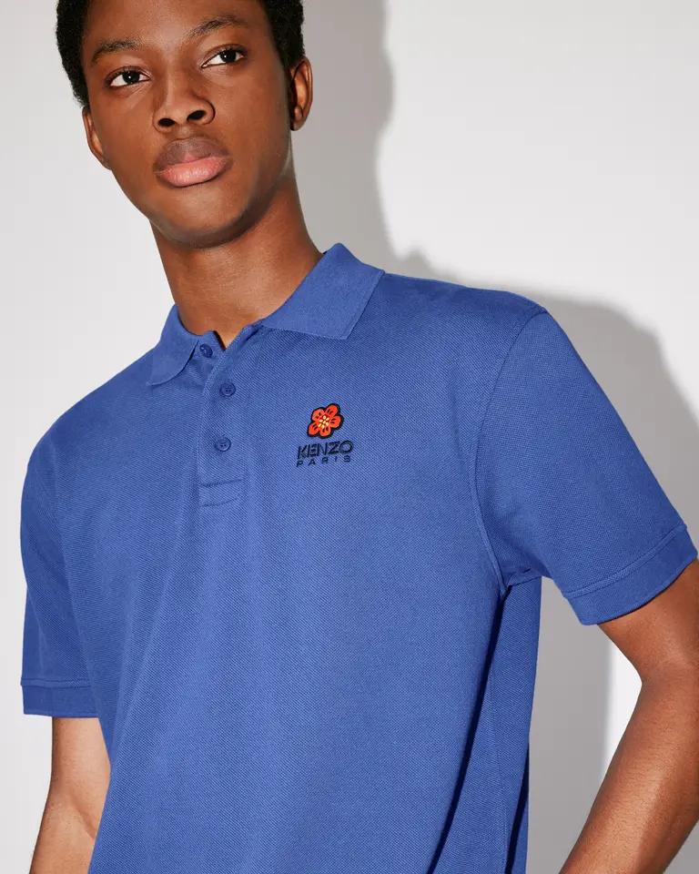 ROYALBLUE CLASSIC BOKE FLOWER CREST POLO