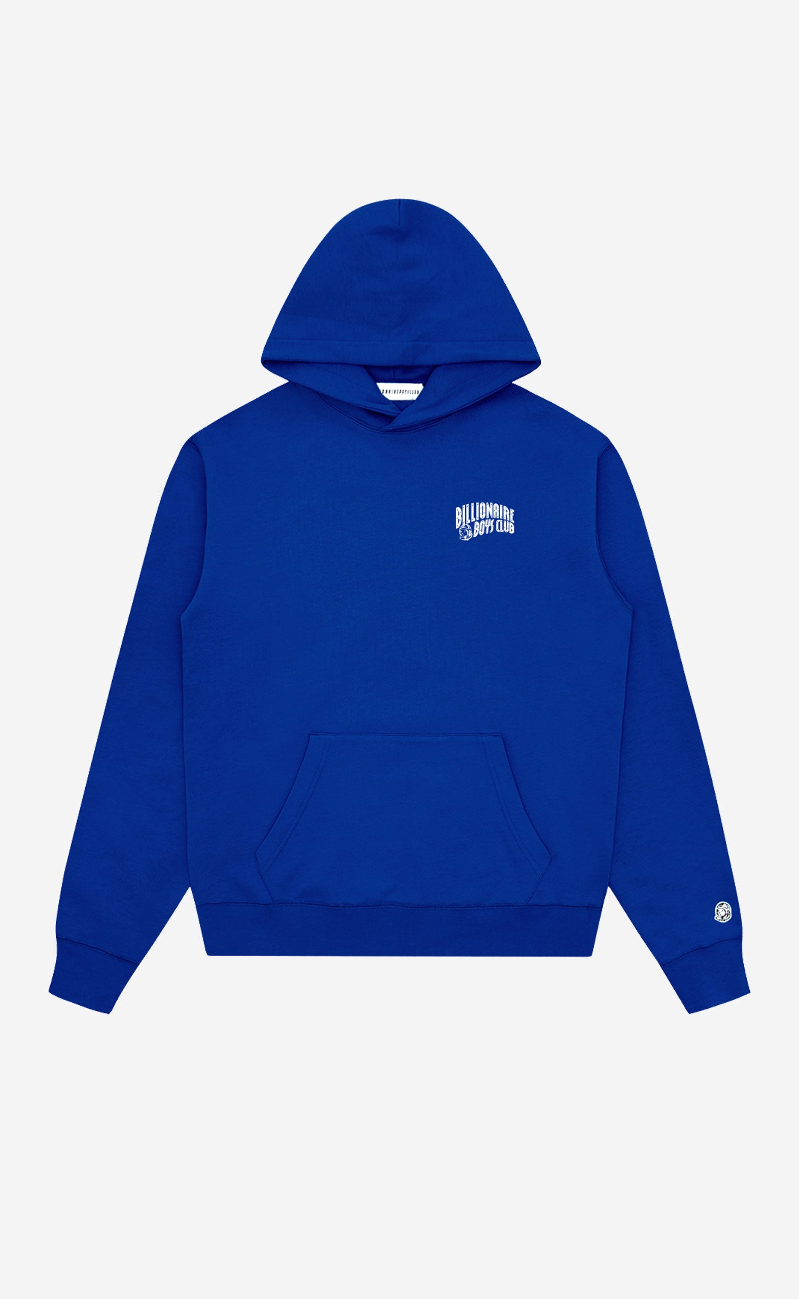 ROYAL BLUE SMALL ARCH LOGO POPOVER HOOD