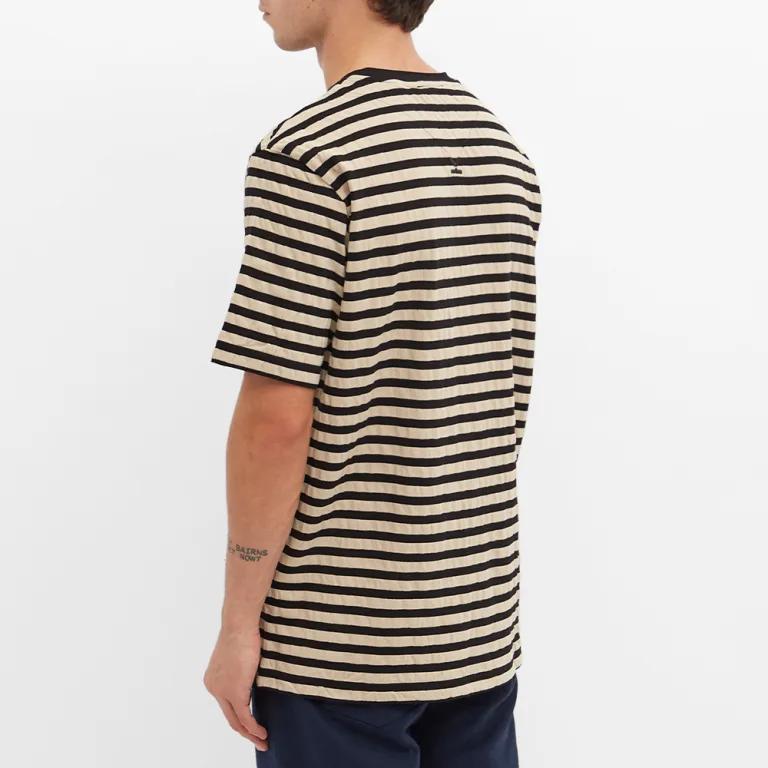 SAND SEASONAL STRIPED RELAXED T-S
