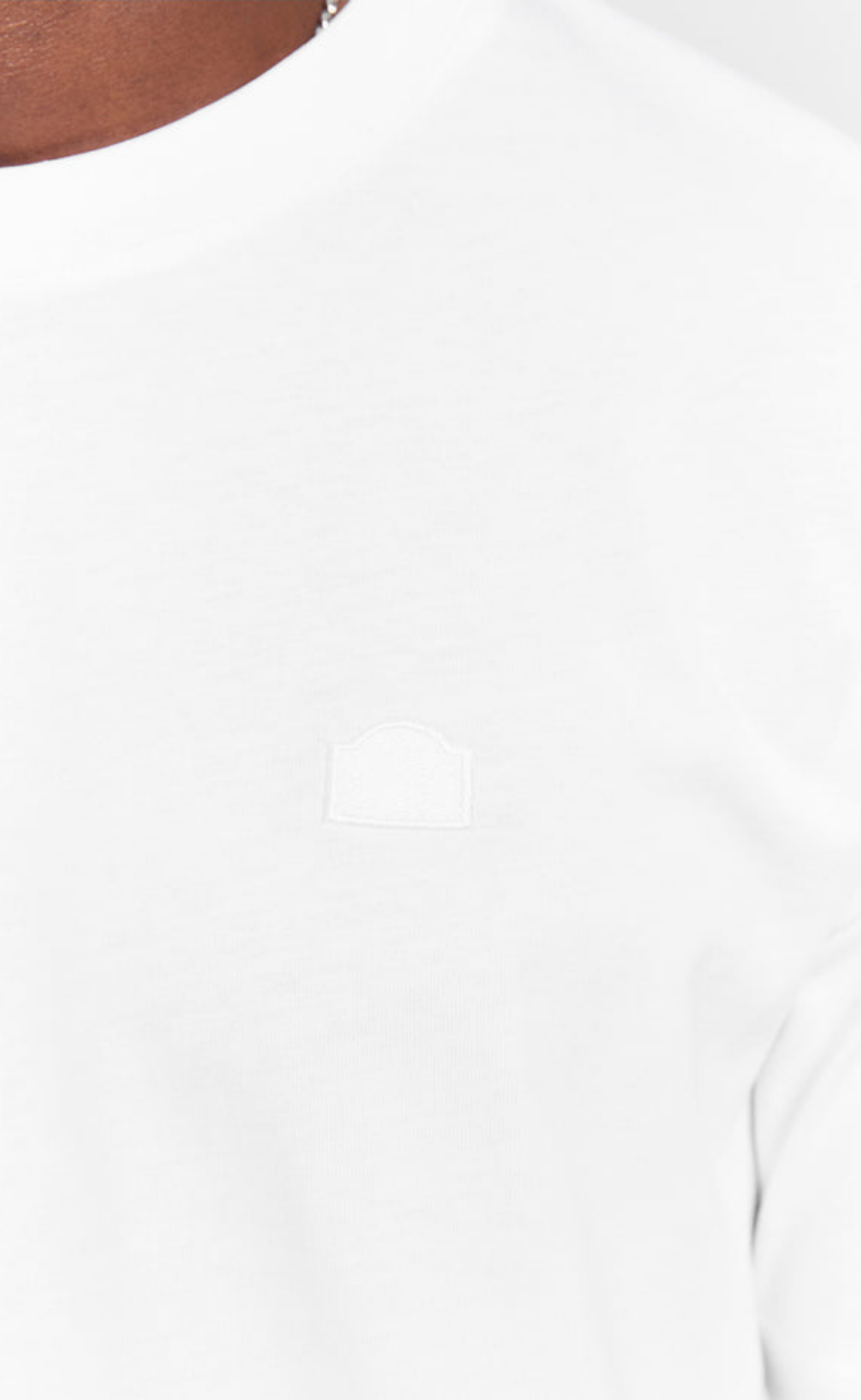 SIGNE FITTED WHITE T-SHIRT