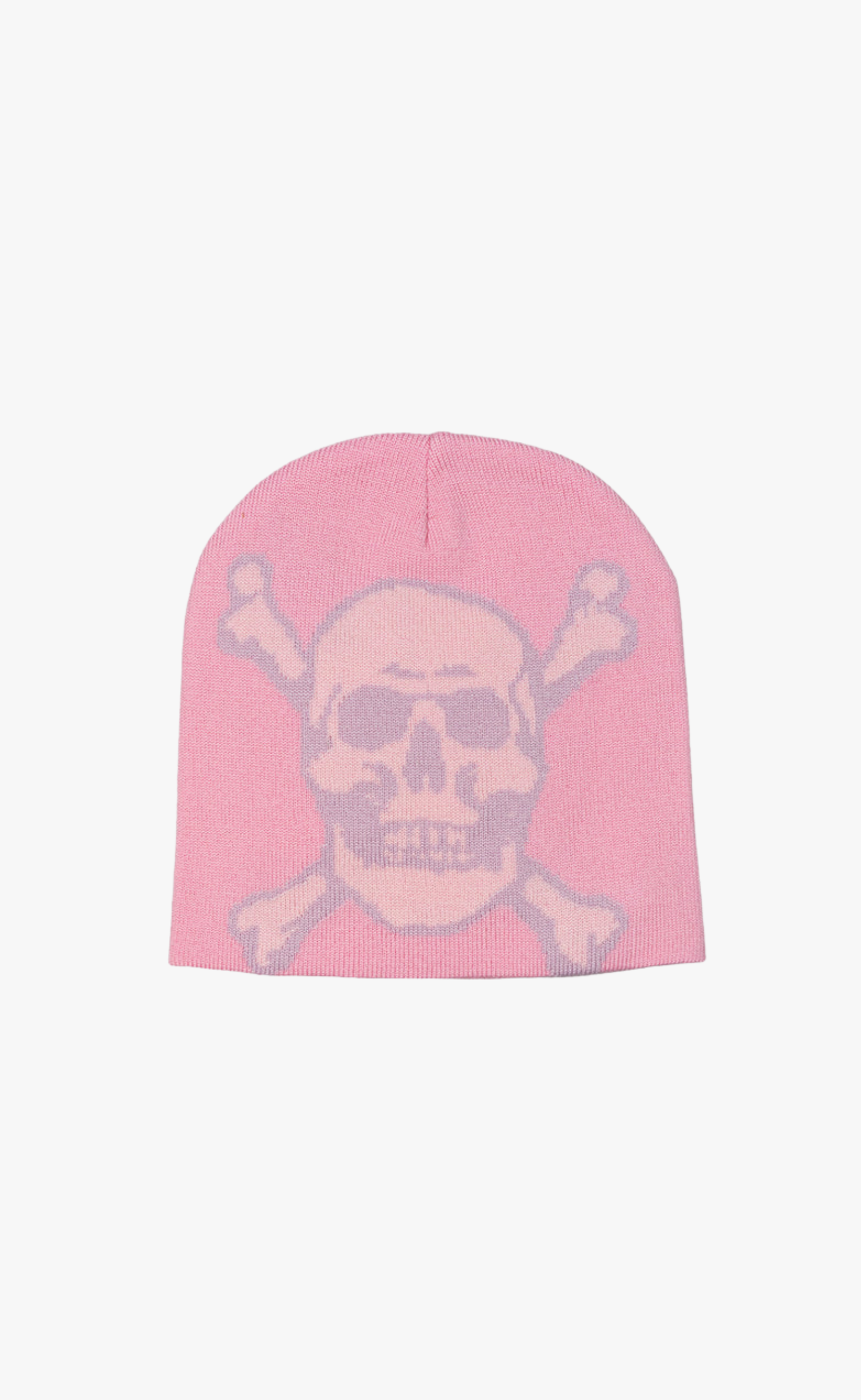 SKULL PINK BEANIE