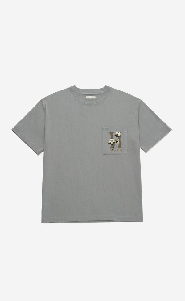 SLATE COTTON H SS TEE T-SHIRT