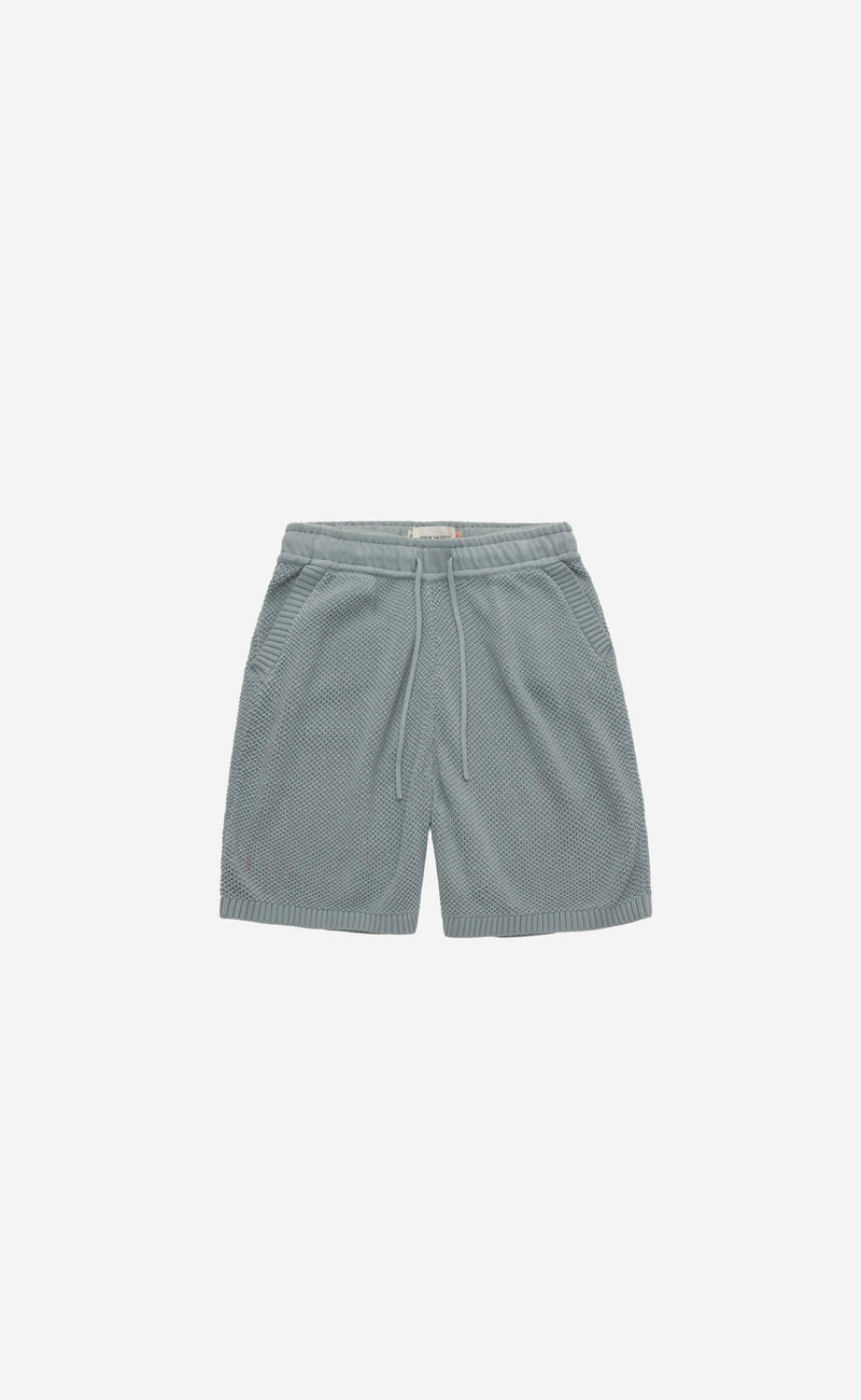 SLATE KNIT H SHORTS SHORTS