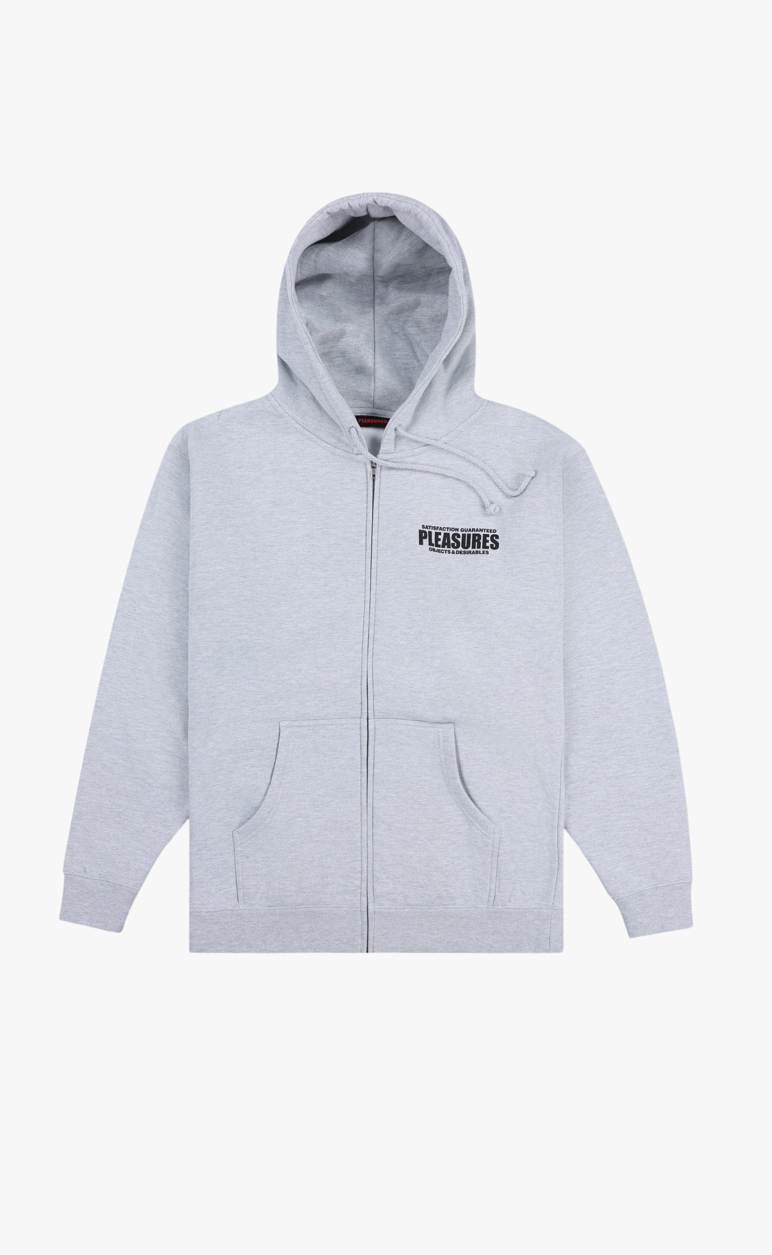 STAFF GREY ZIP HOODIE