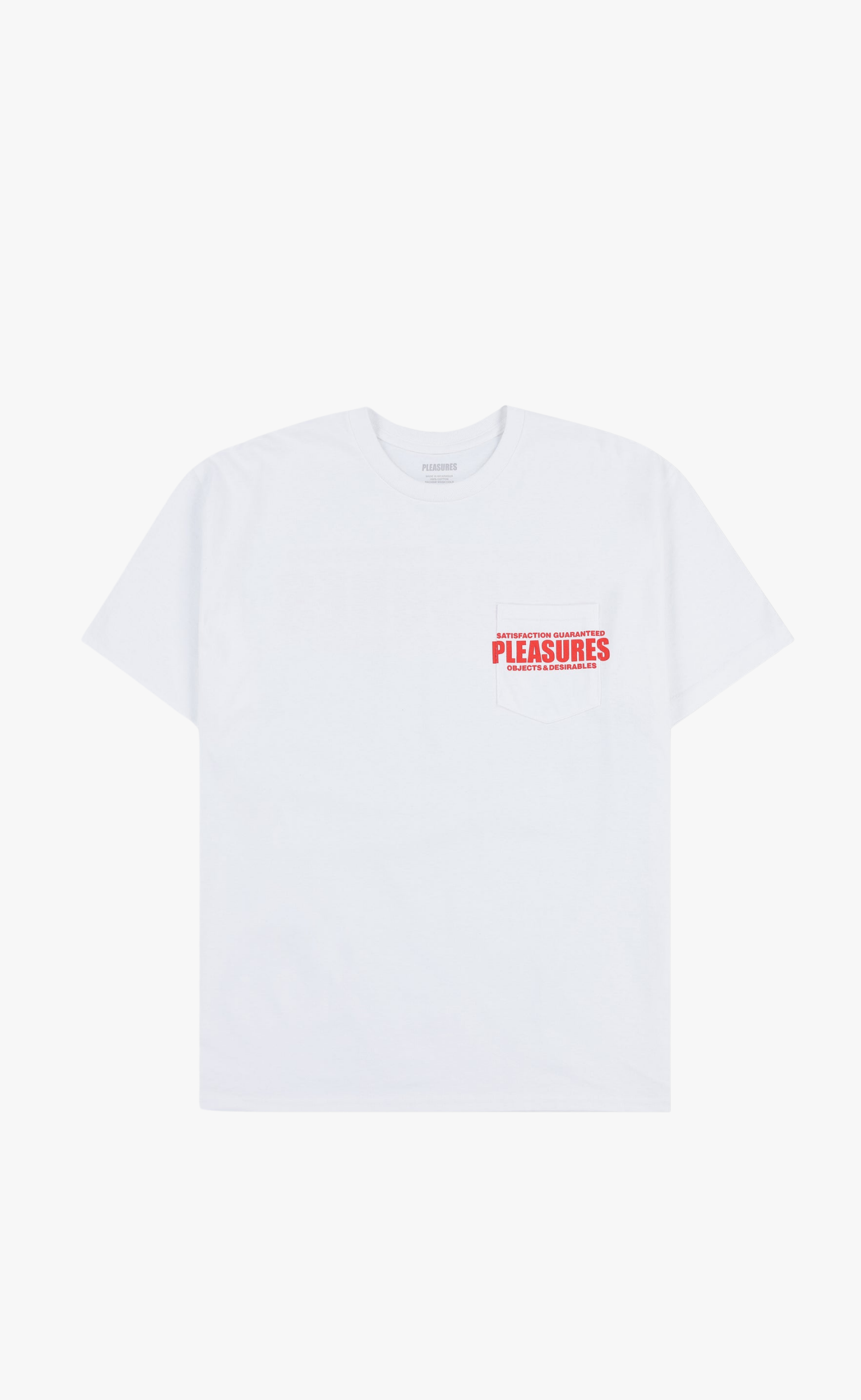 STAFF POCKET WHITE T-SHIRT