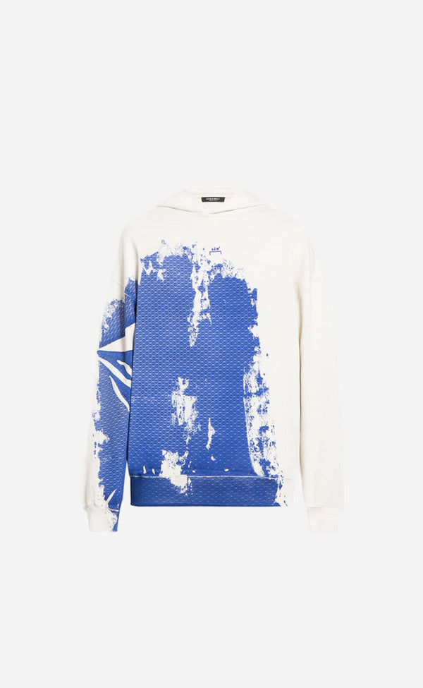 STONE BRUSHSTROKE HOODIE